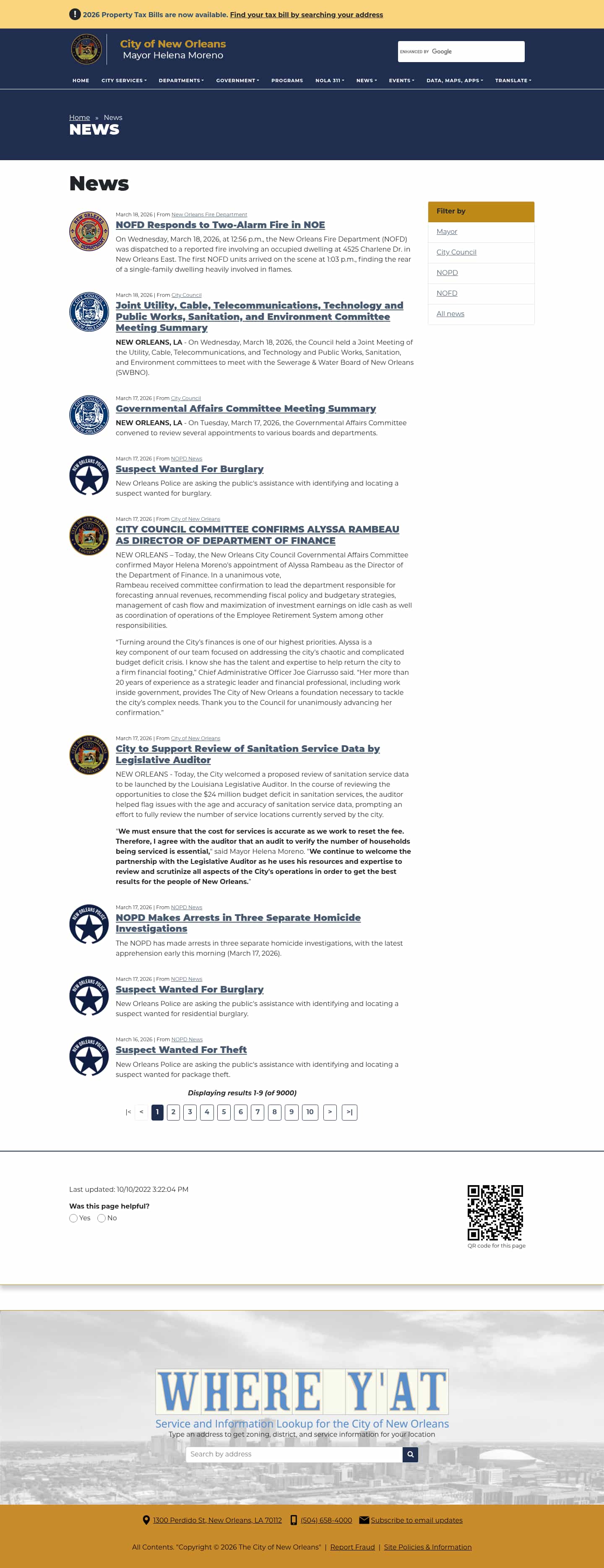 Latest website image capture