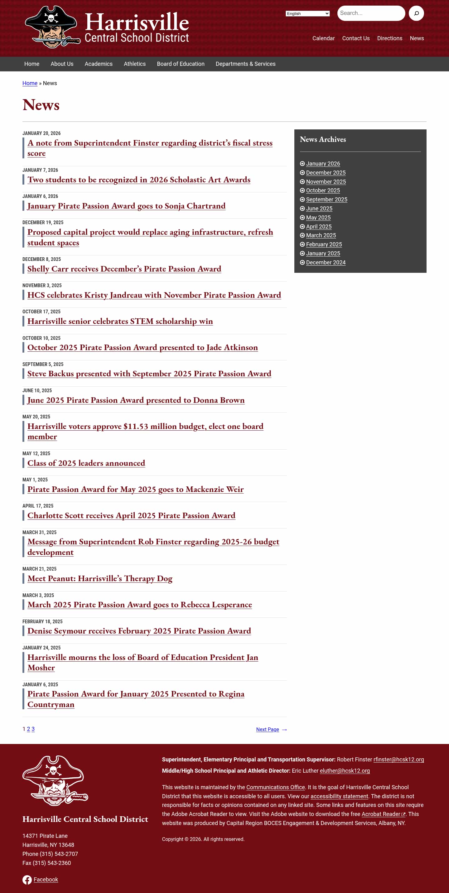 Latest website image capture