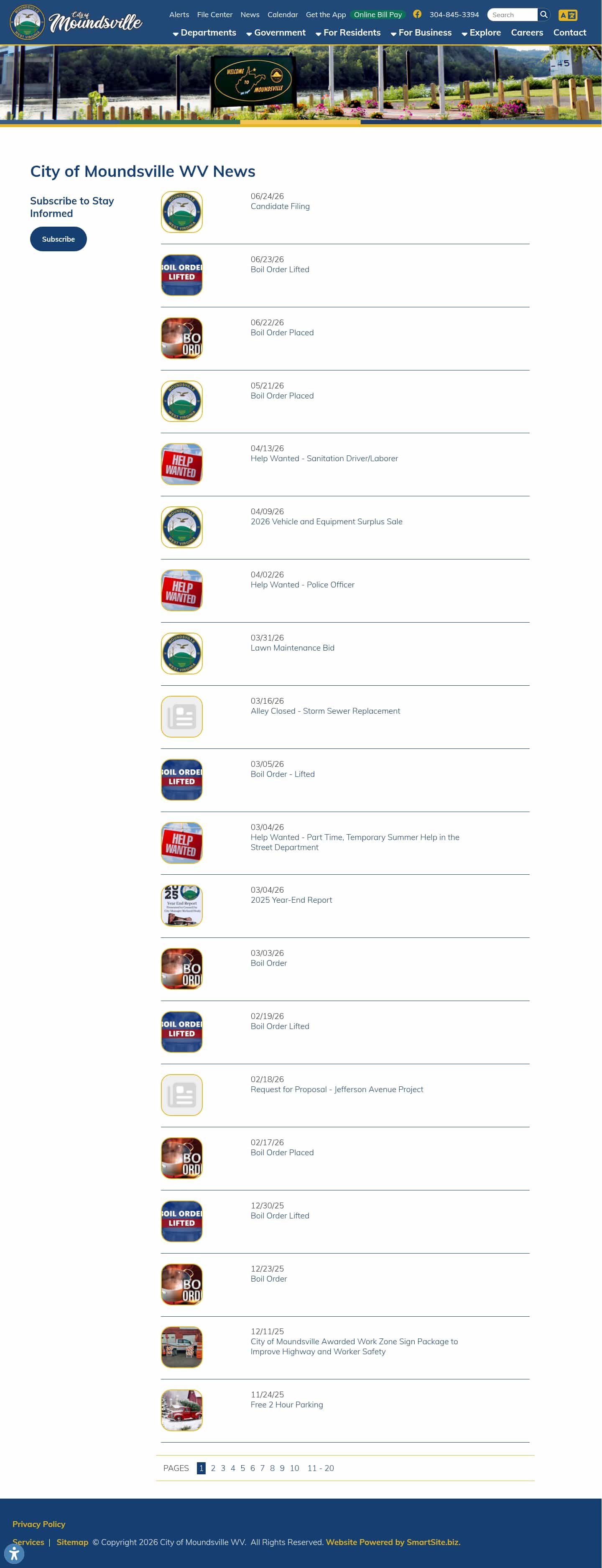 Latest website image capture