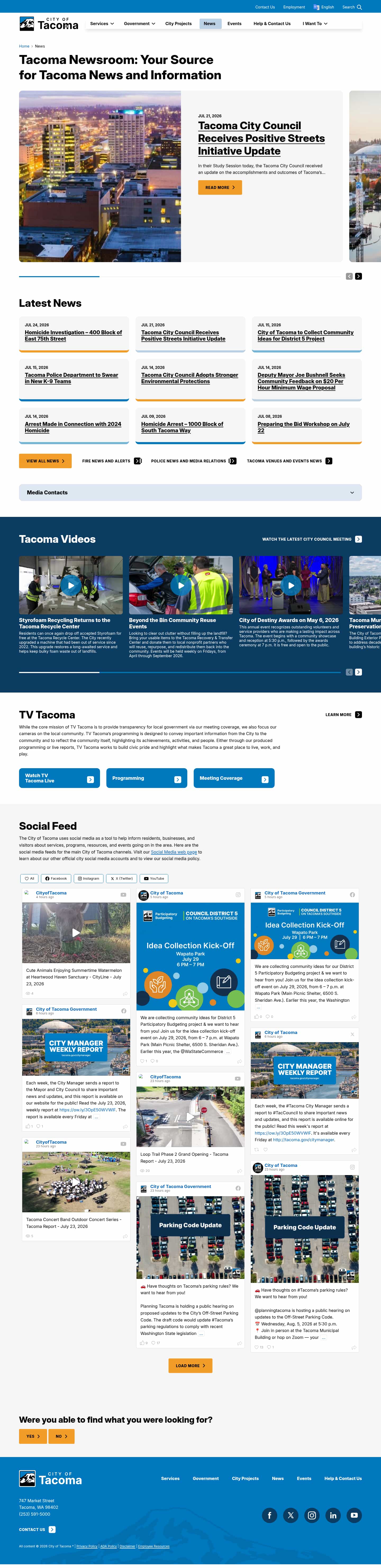 Latest website image capture