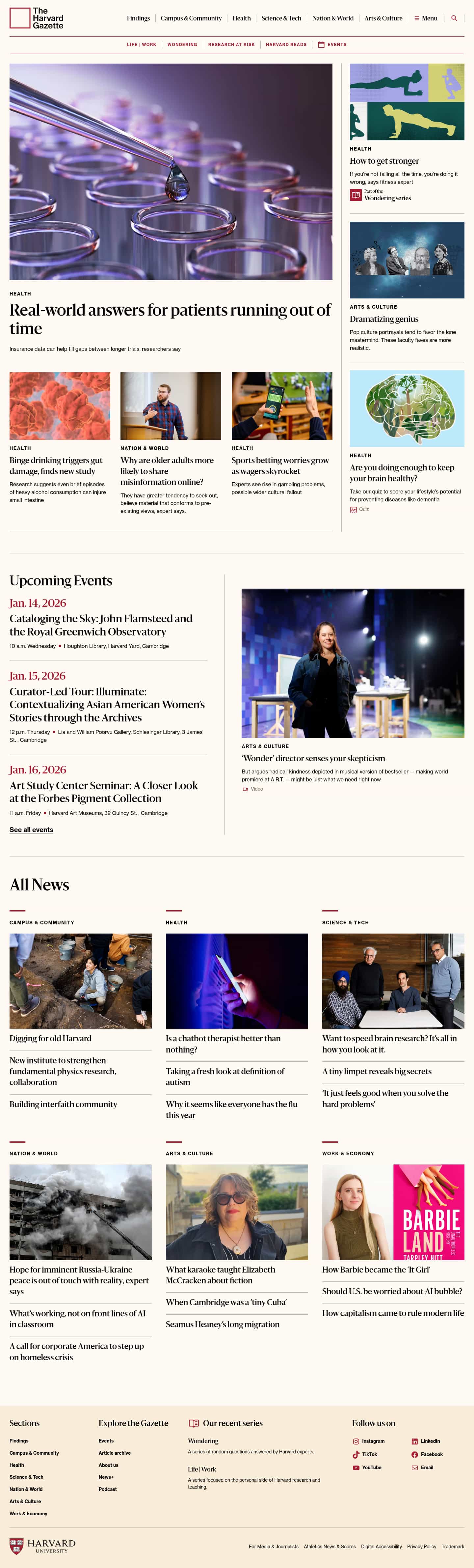 Latest website image capture