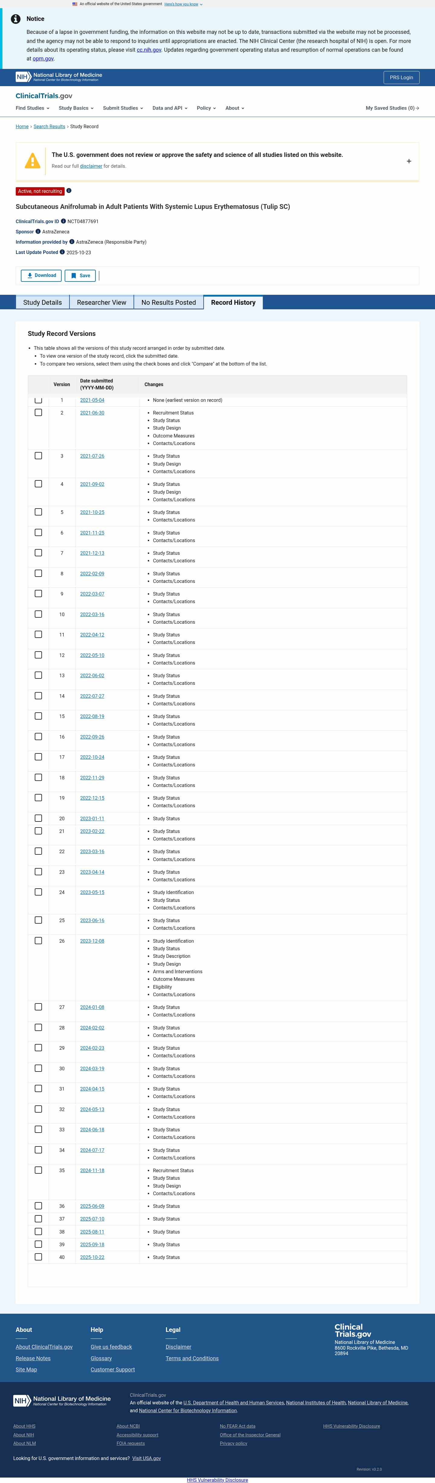 Latest website image capture