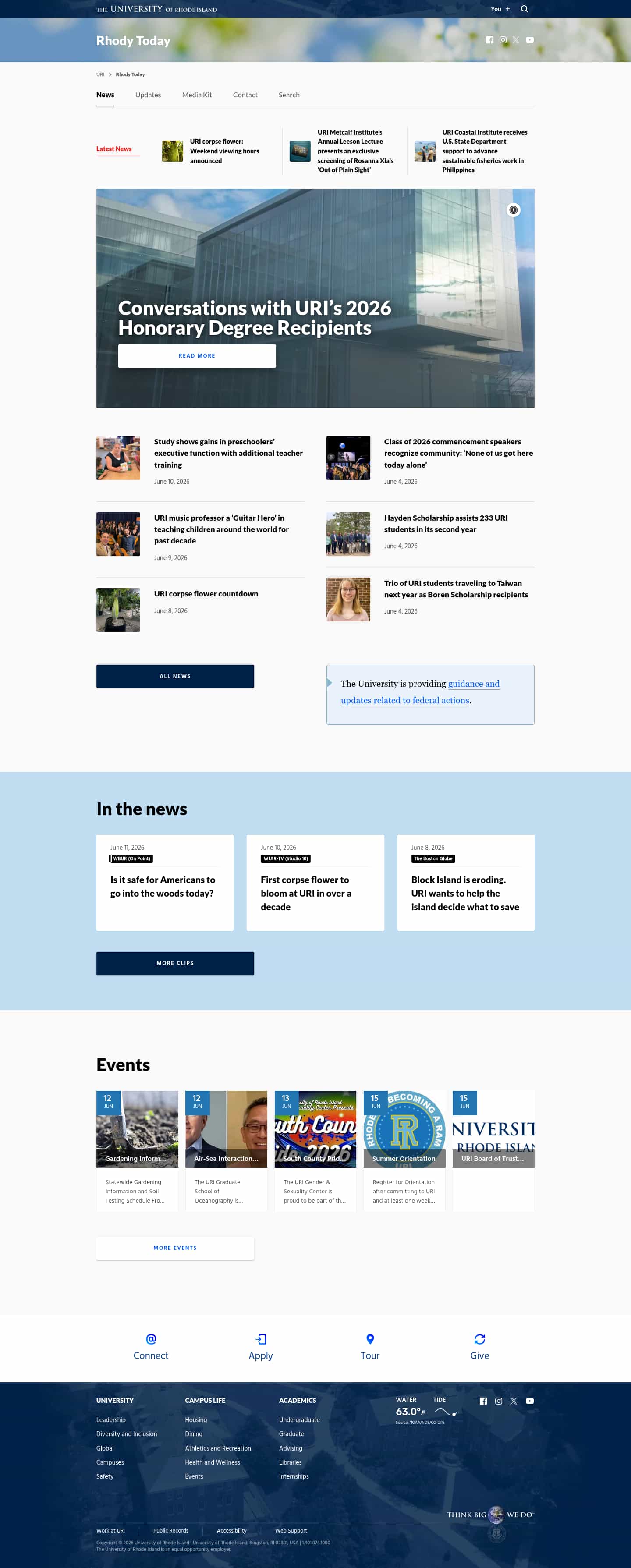 Latest website image capture