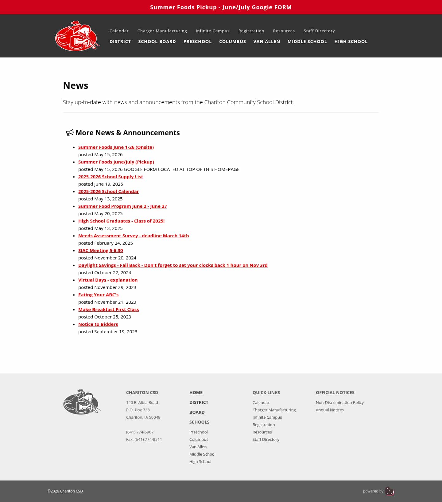 Latest website image capture