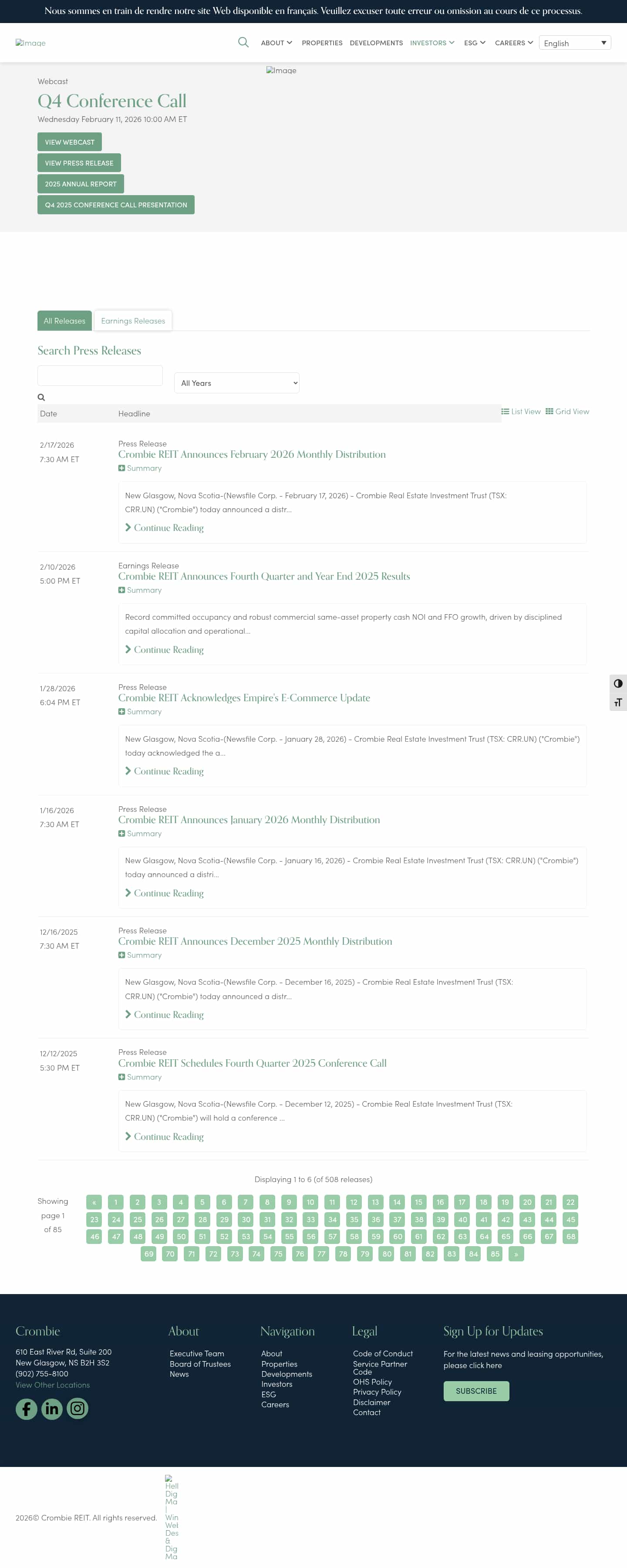 Latest website image capture