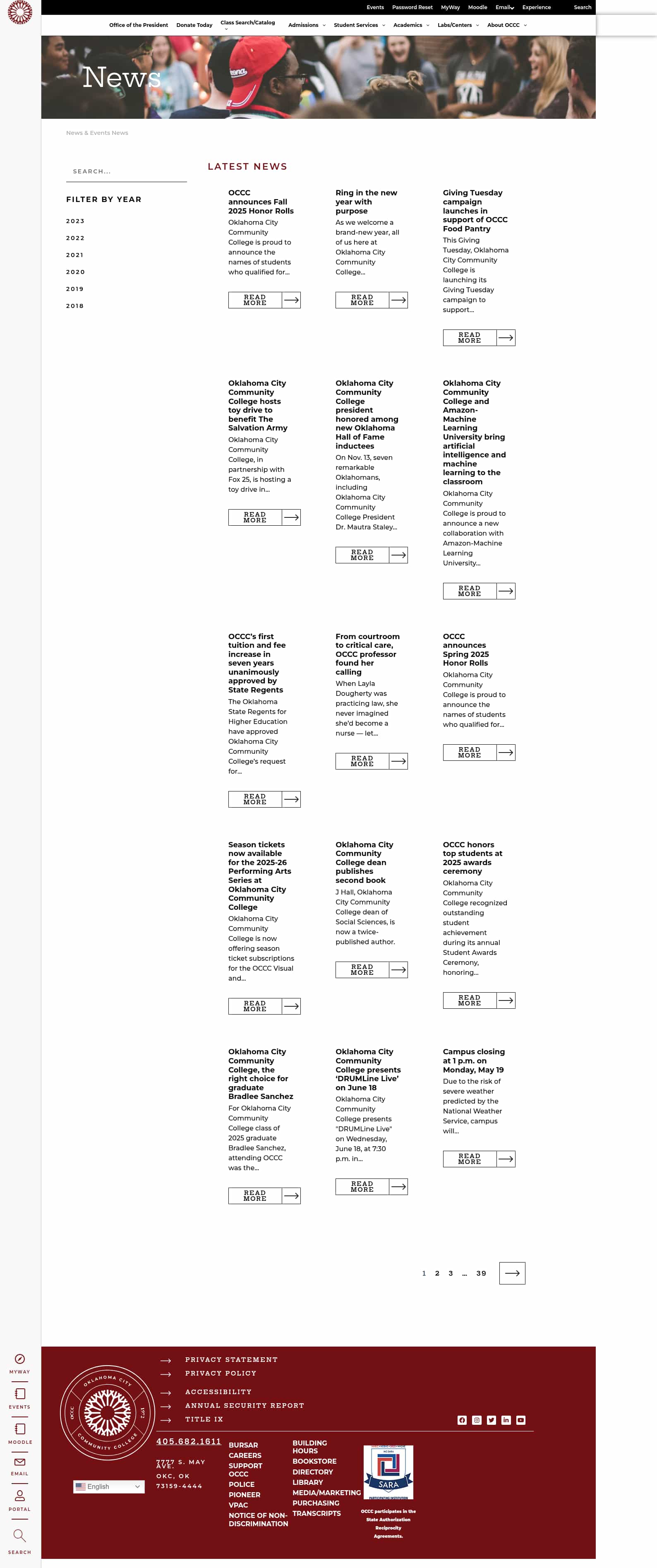 Latest website image capture
