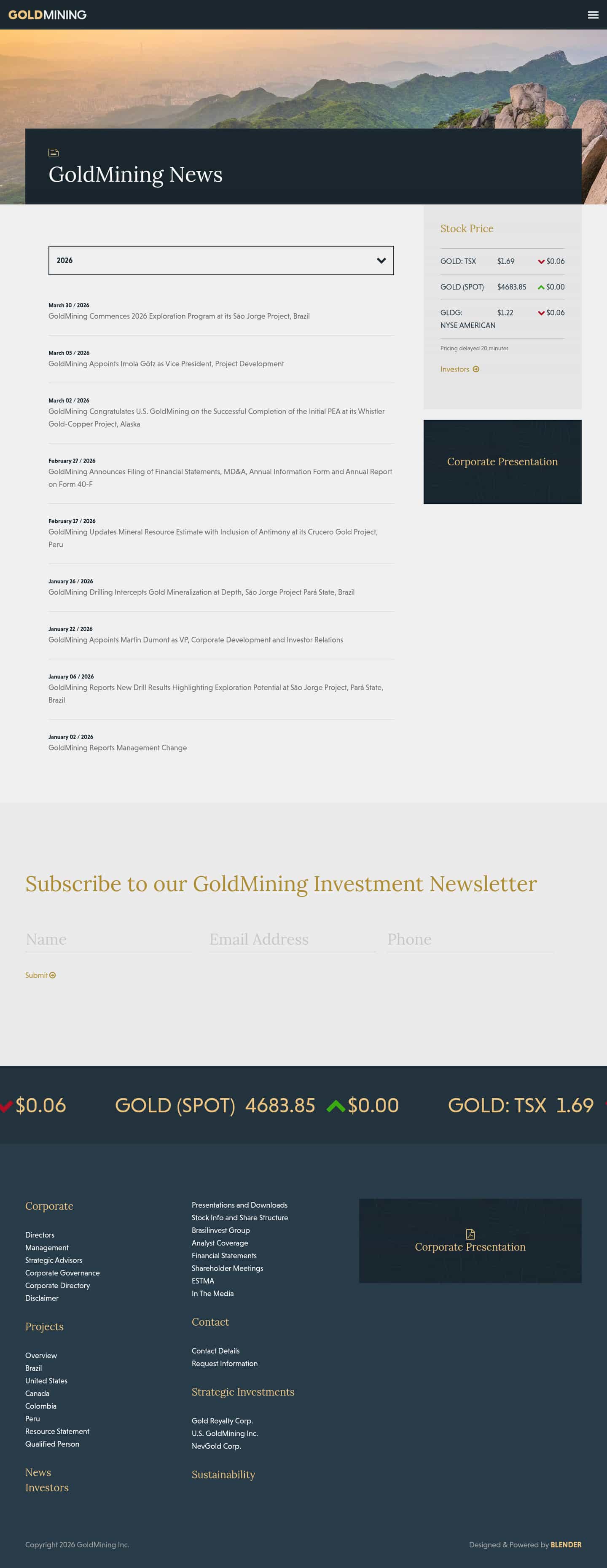 Latest website image capture