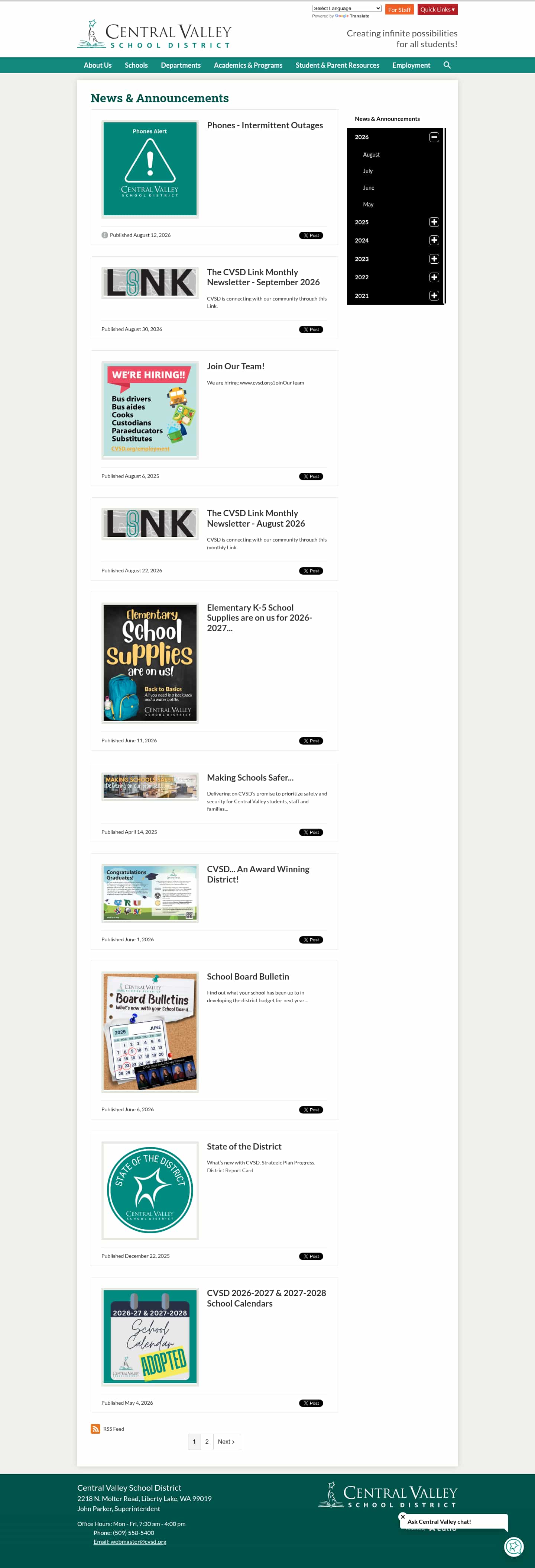 Latest website image capture