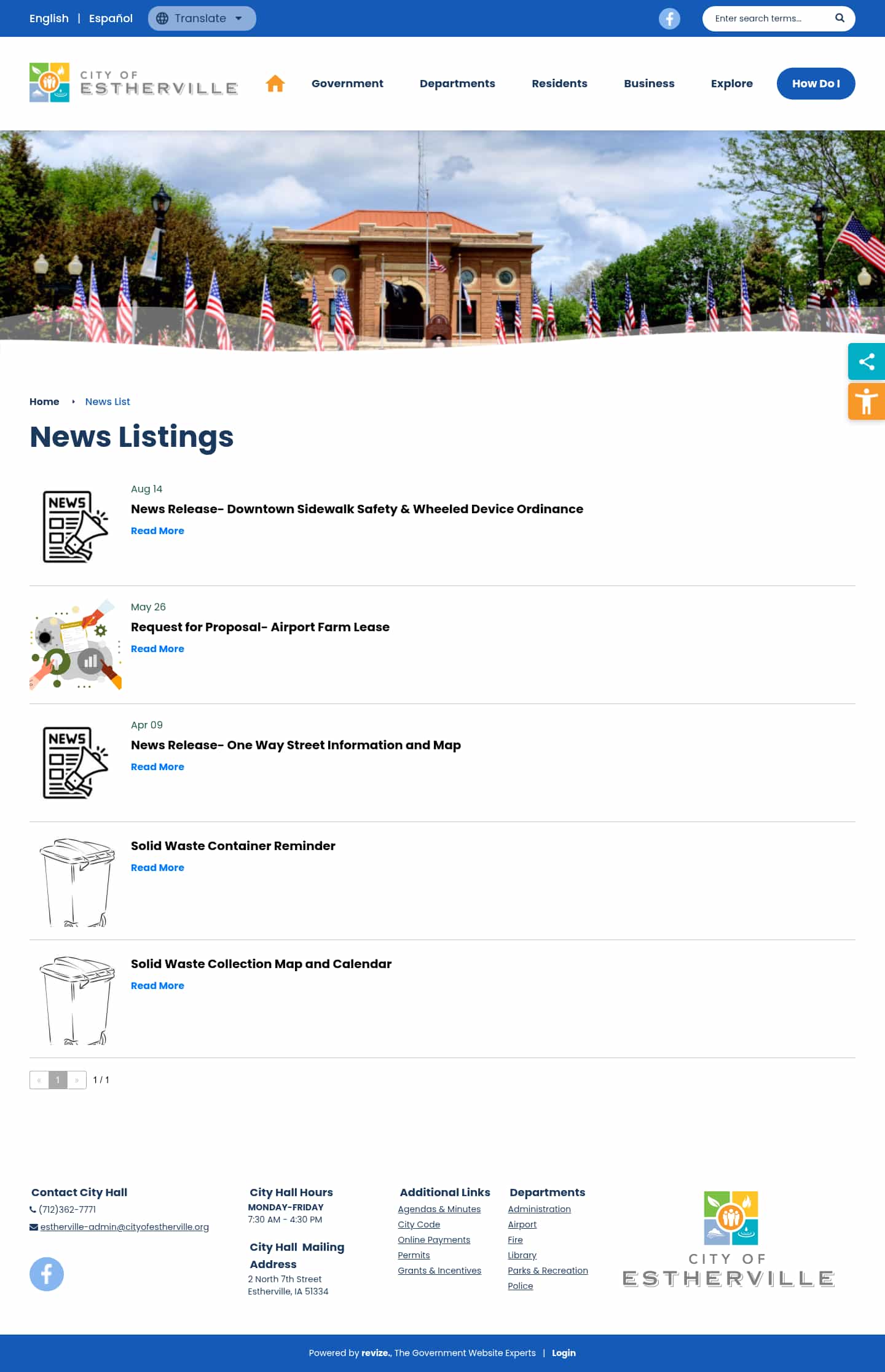 Latest website image capture