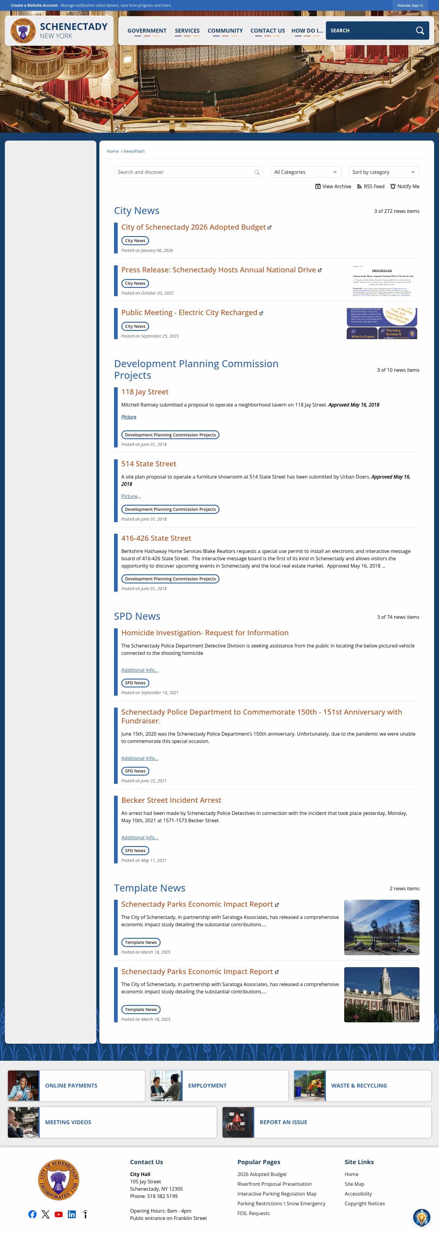 Latest website image capture