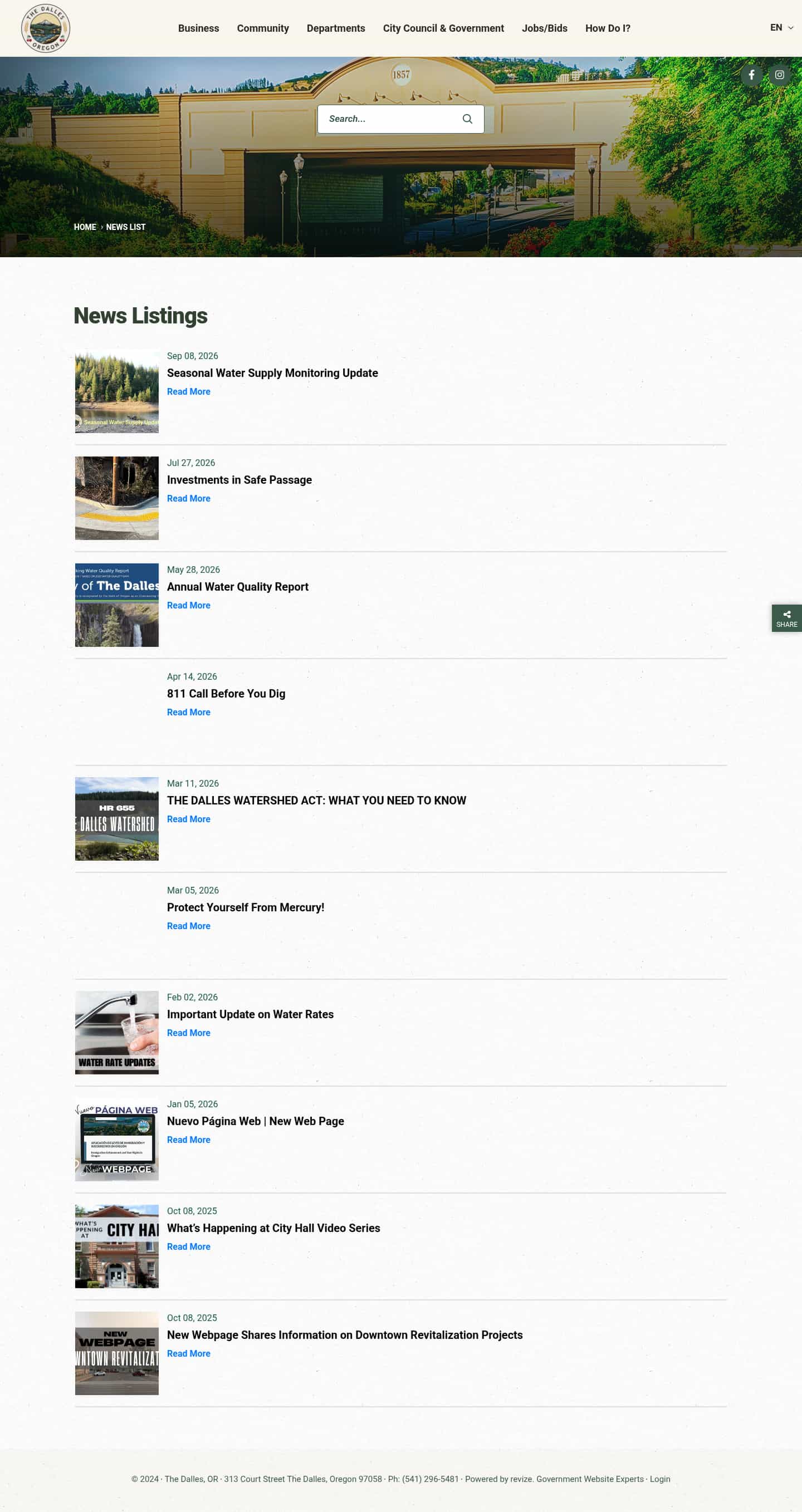 Latest website image capture
