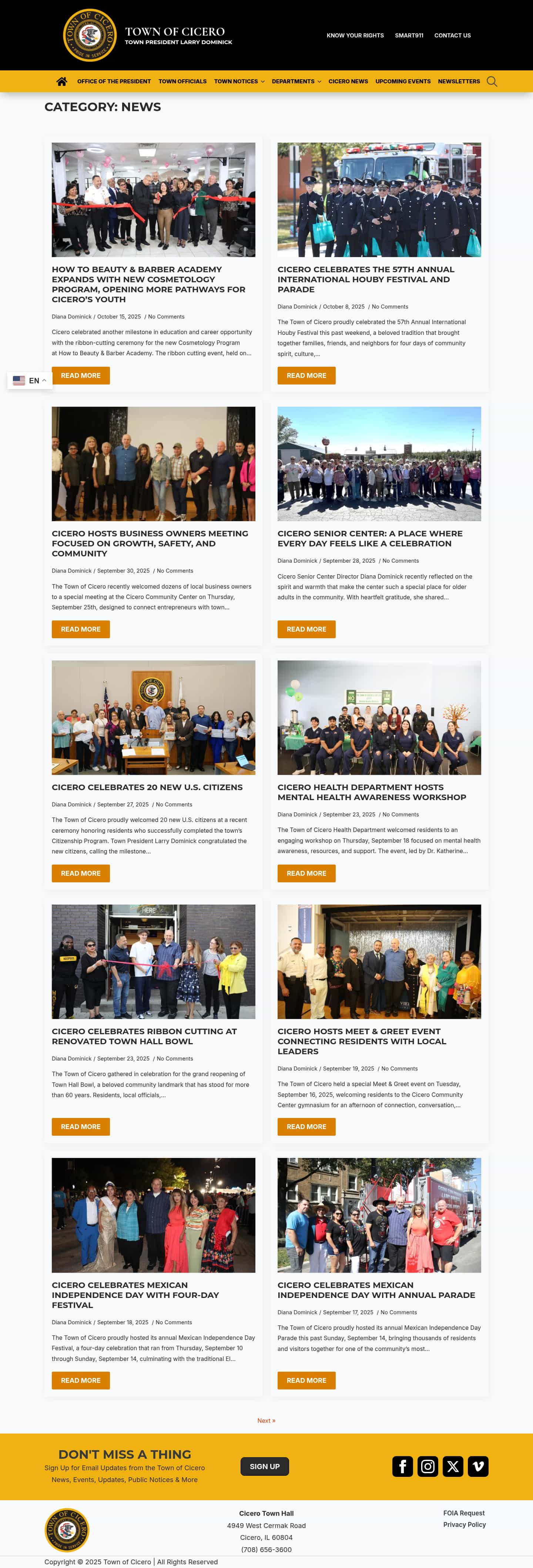 Latest website image capture