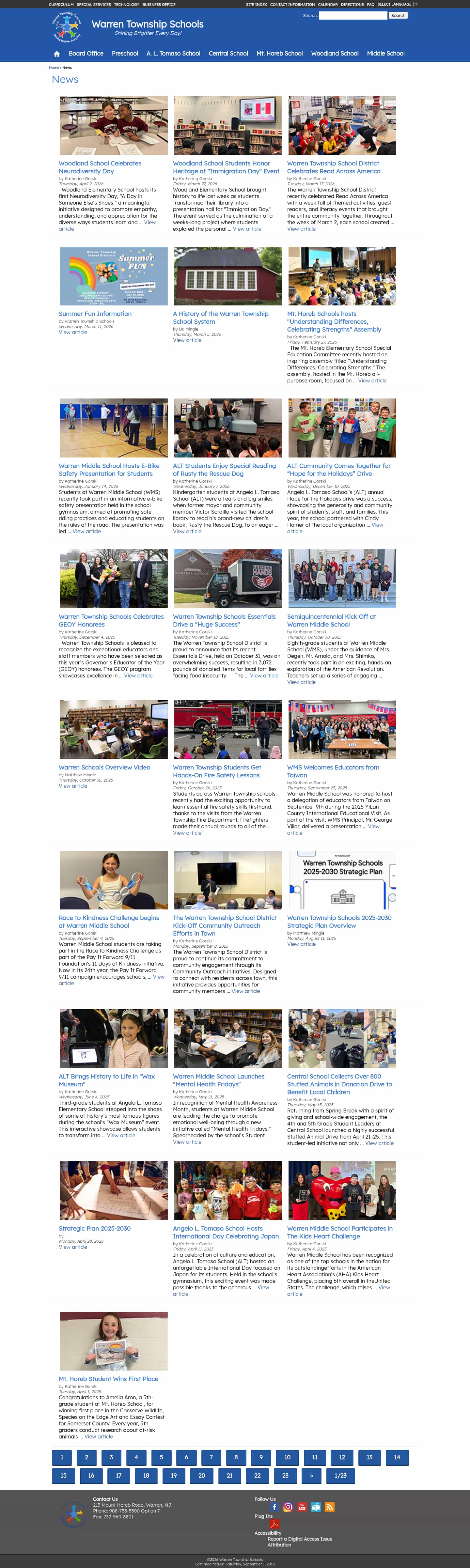 Latest website image capture