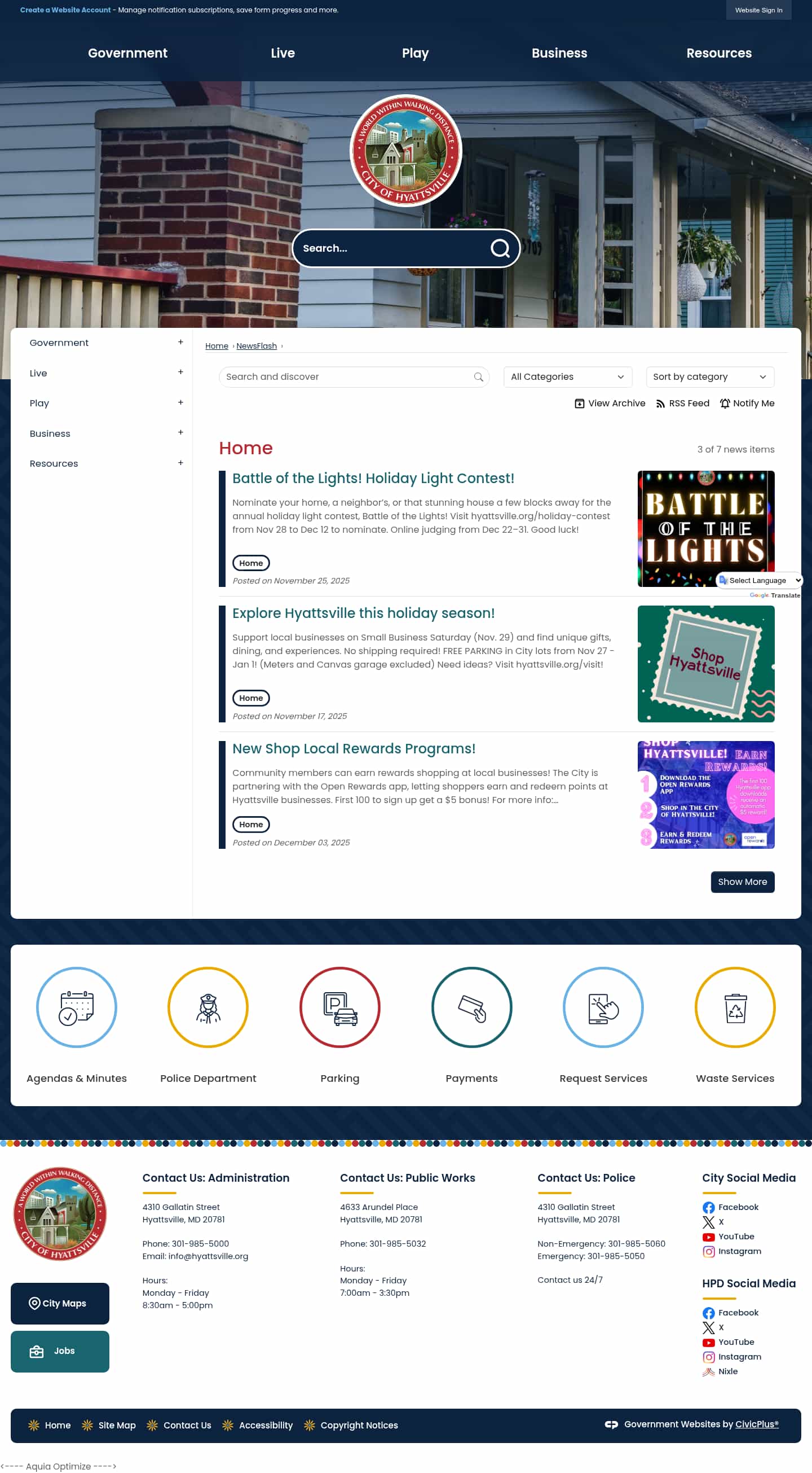Latest website image capture