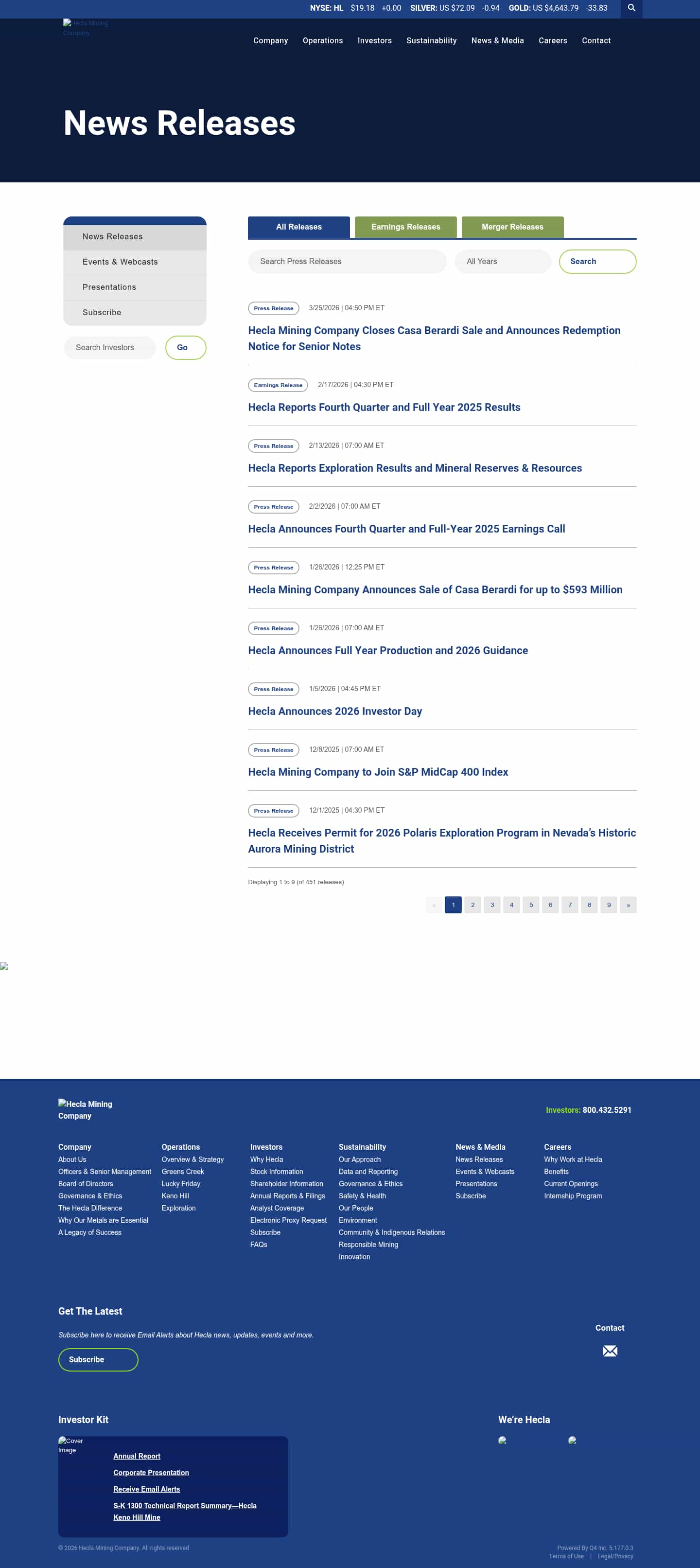 Latest website image capture