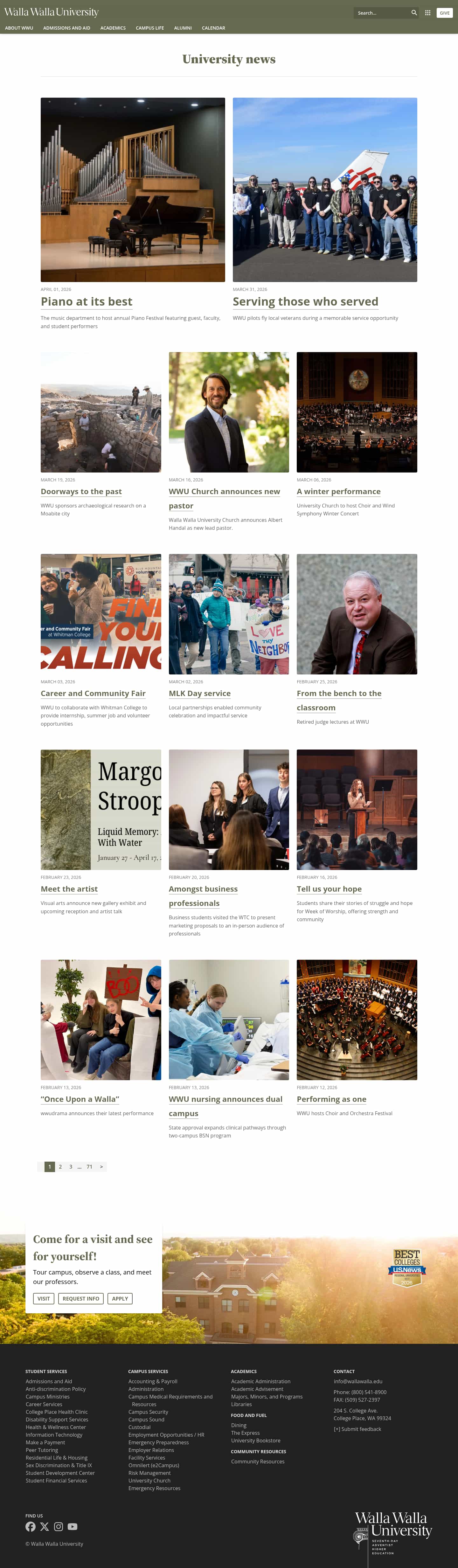 Latest website image capture