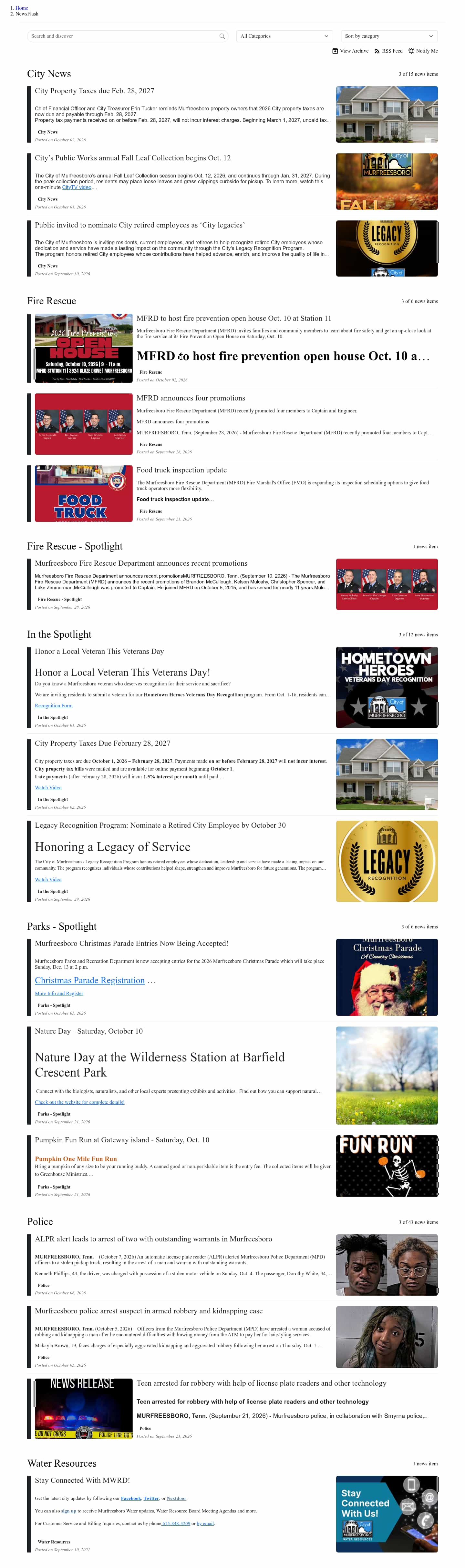 Latest website image capture
