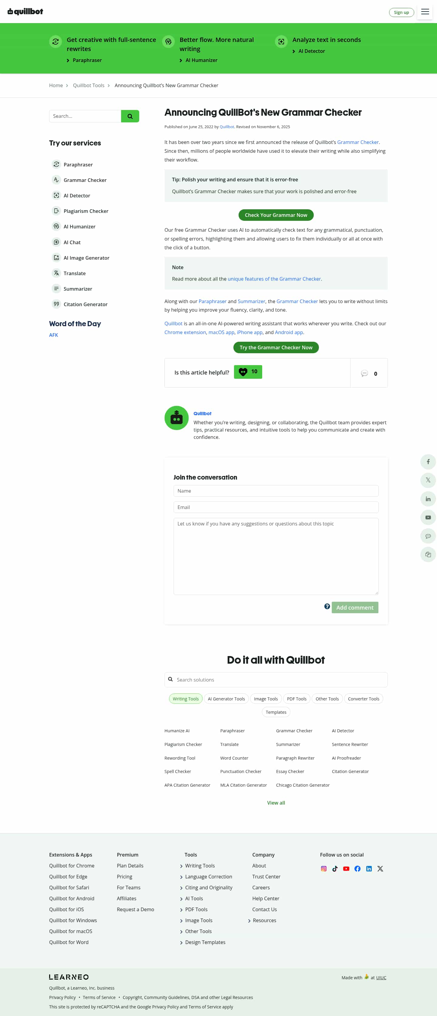 Latest website image capture