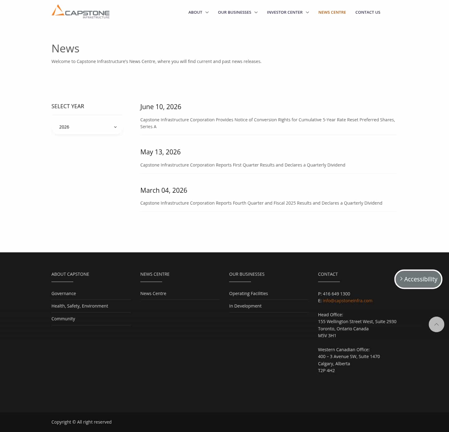 Latest website image capture
