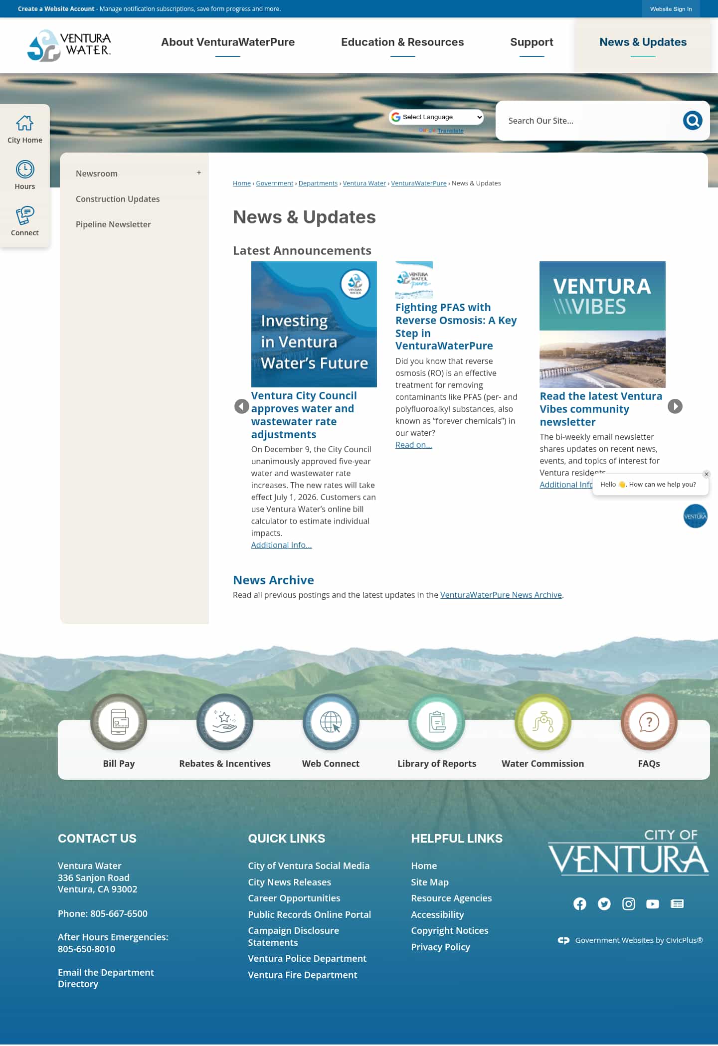 Latest website image capture