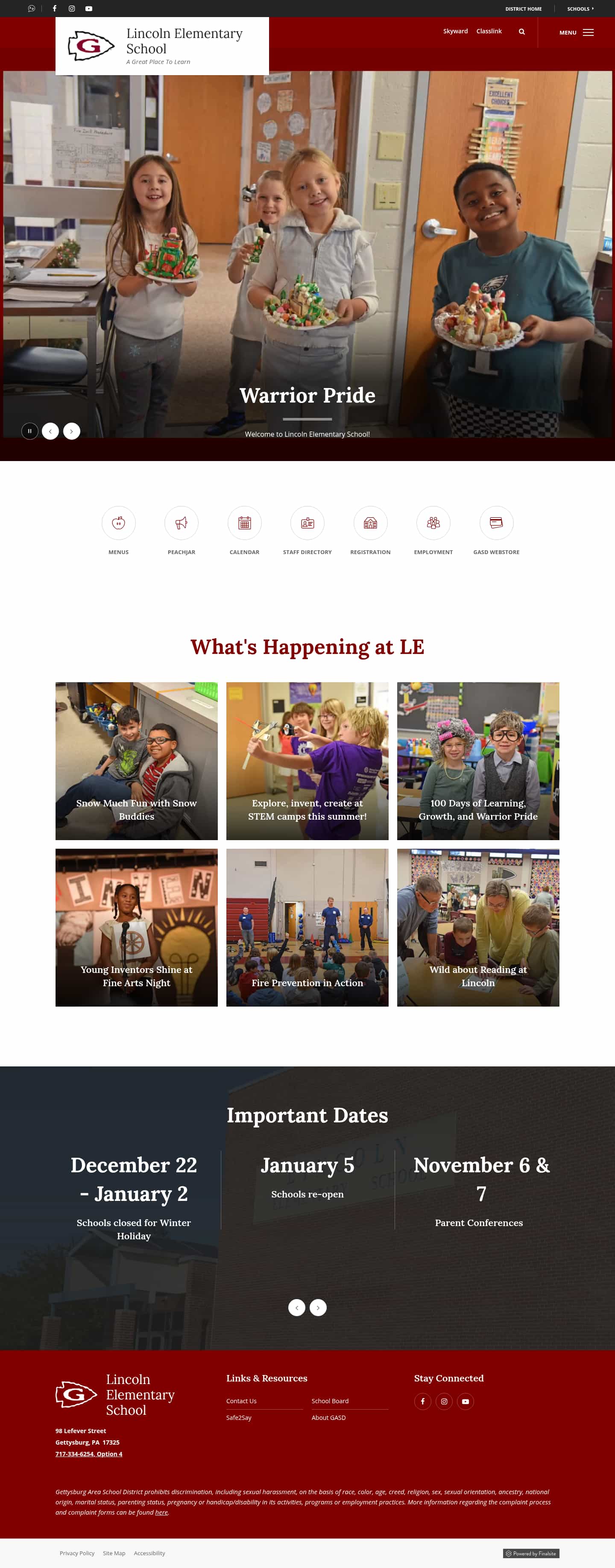 Latest website image capture