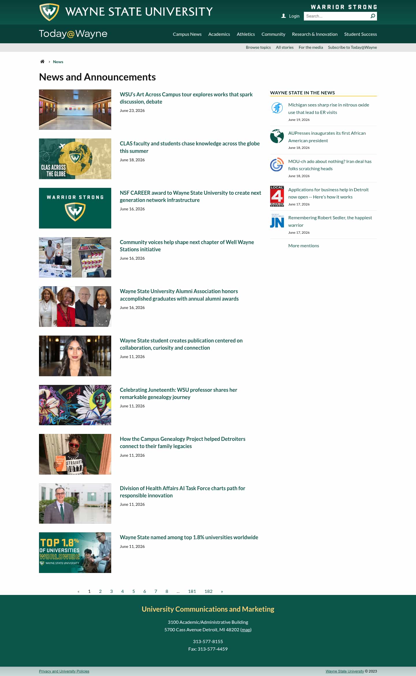 Latest website image capture