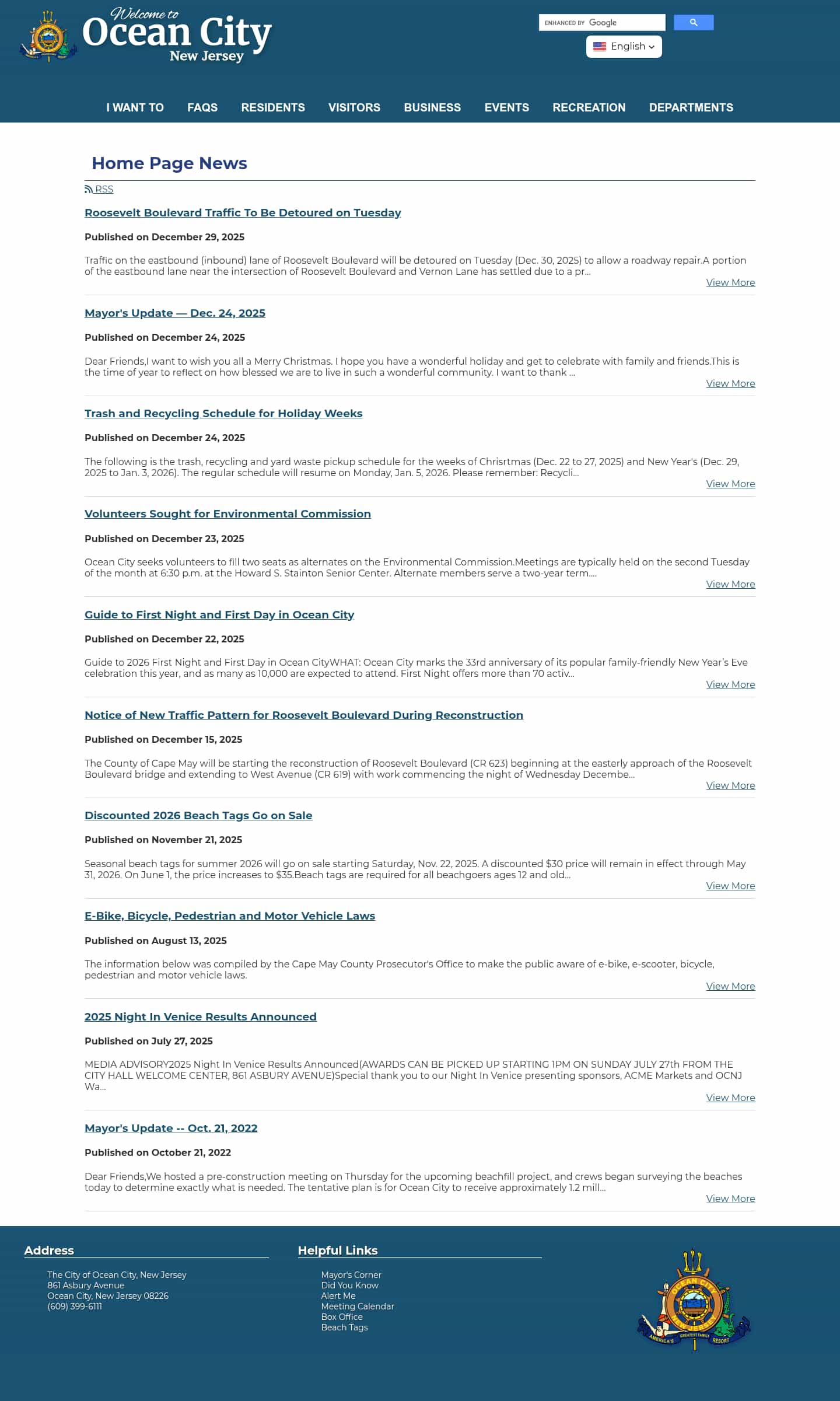 Latest website image capture