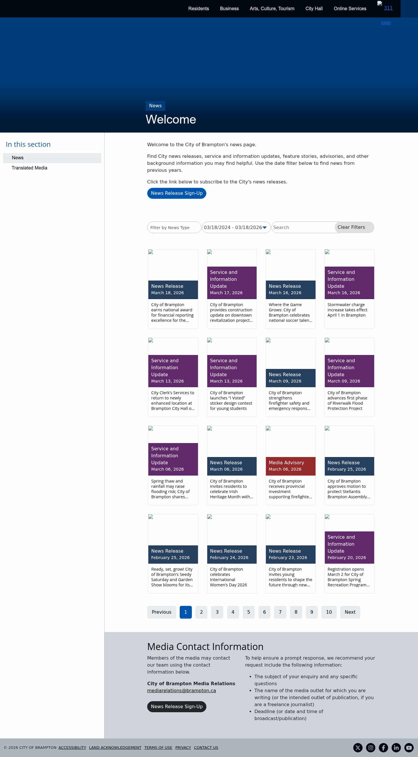 Latest website image capture