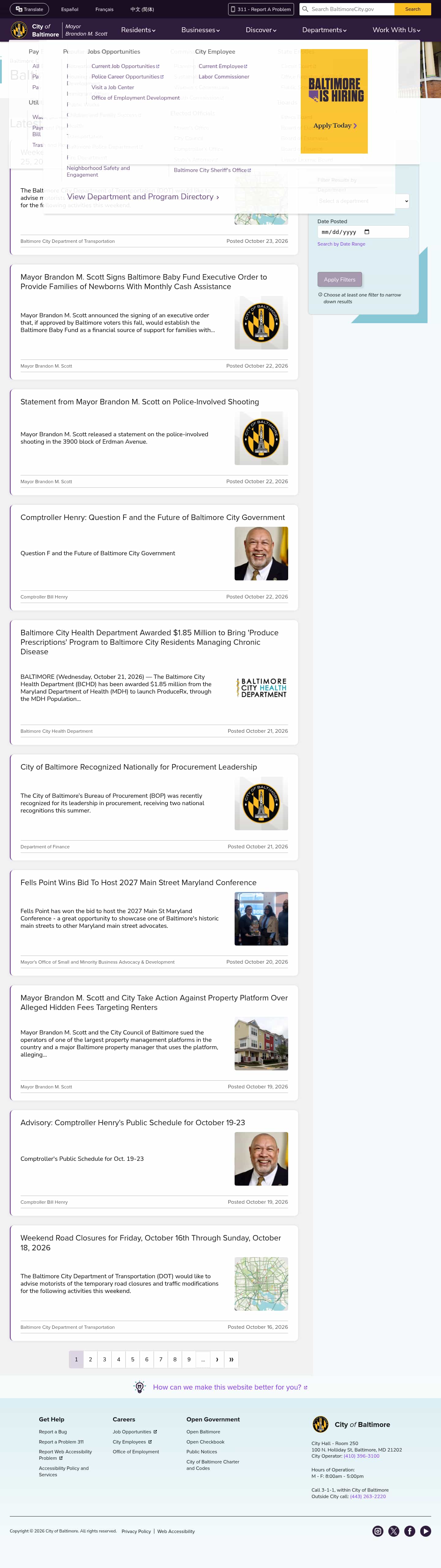 Latest website image capture