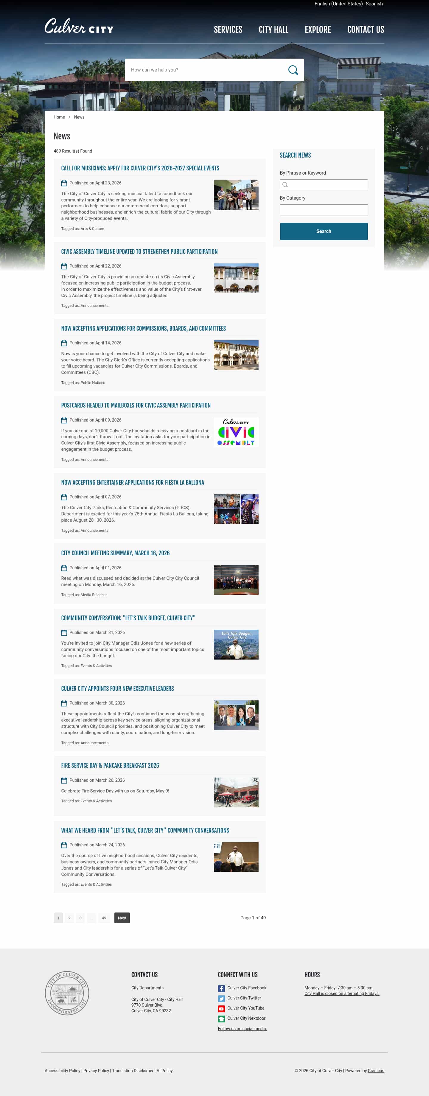 Latest website image capture