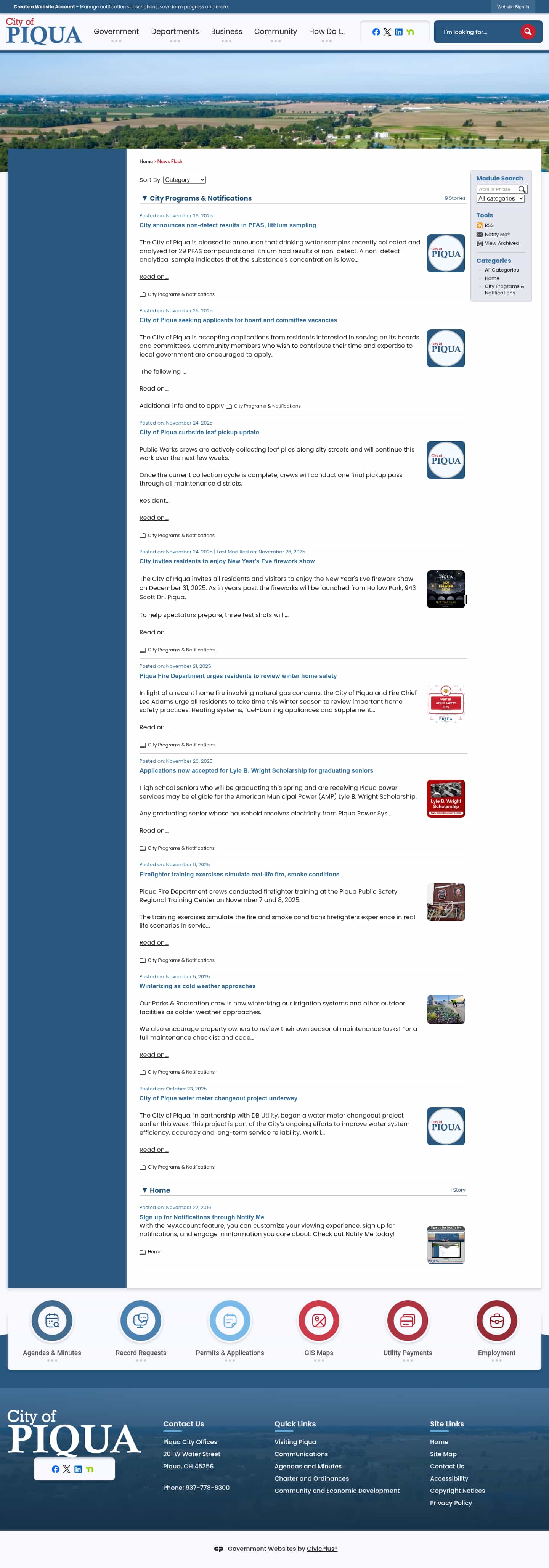 Latest website image capture