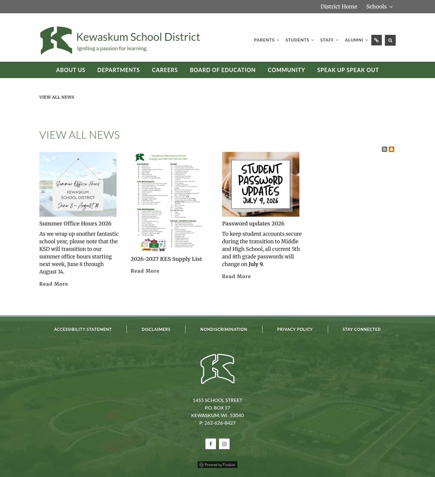 Latest website image capture