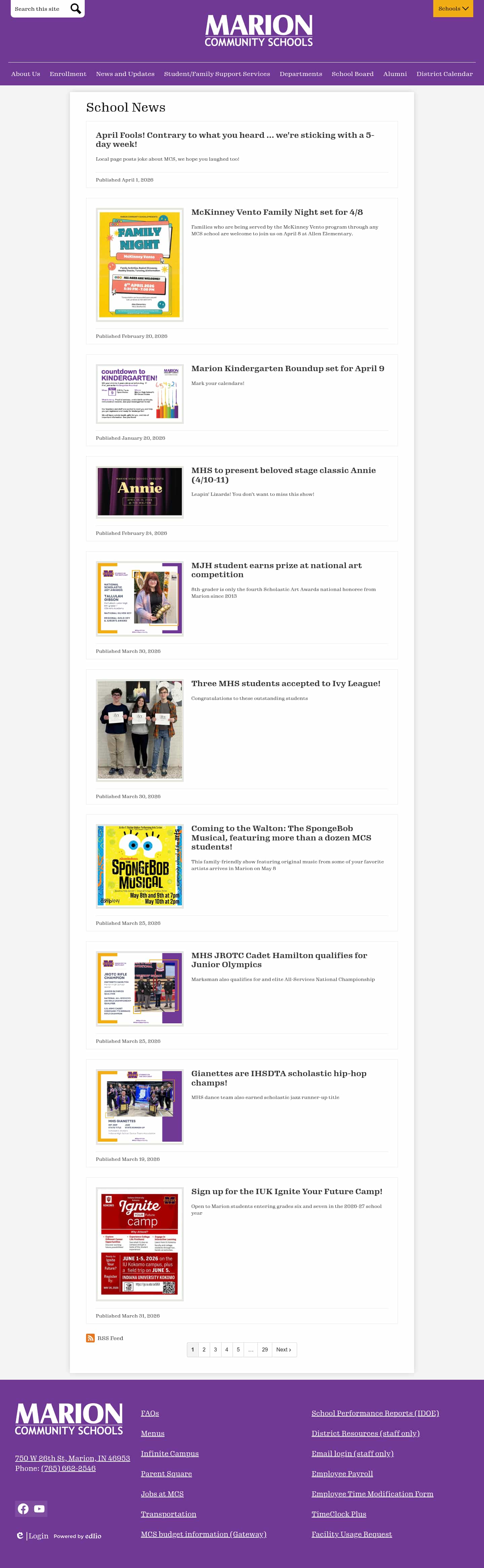 Latest website image capture