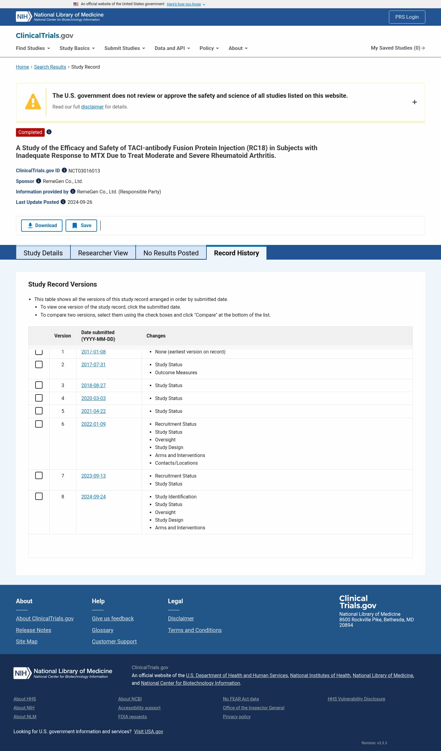 Latest website image capture
