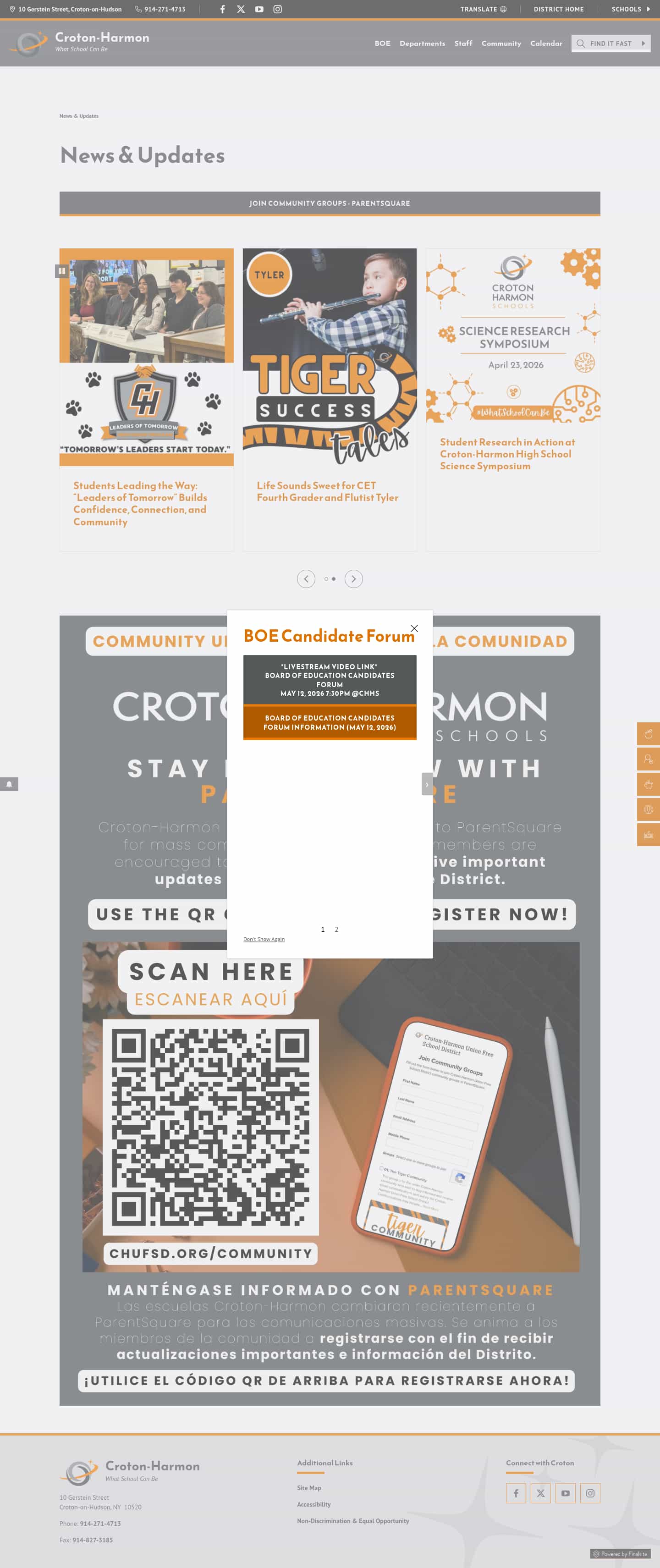 Latest website image capture