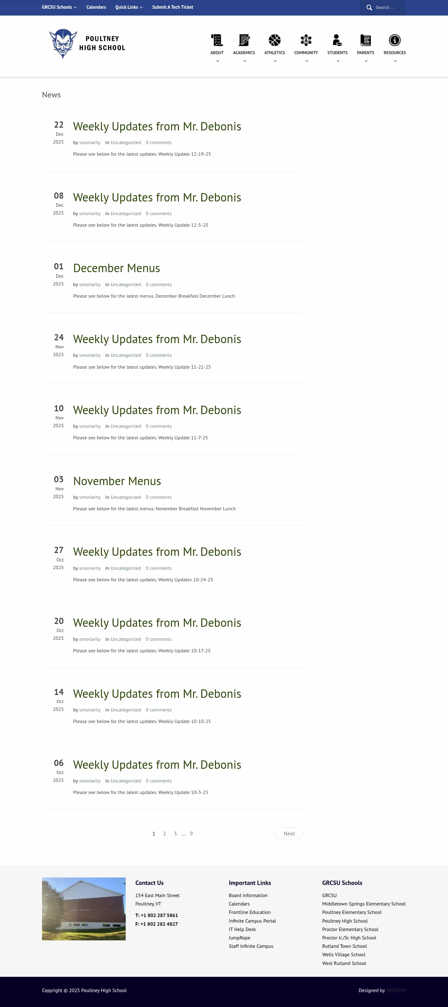 Latest website image capture