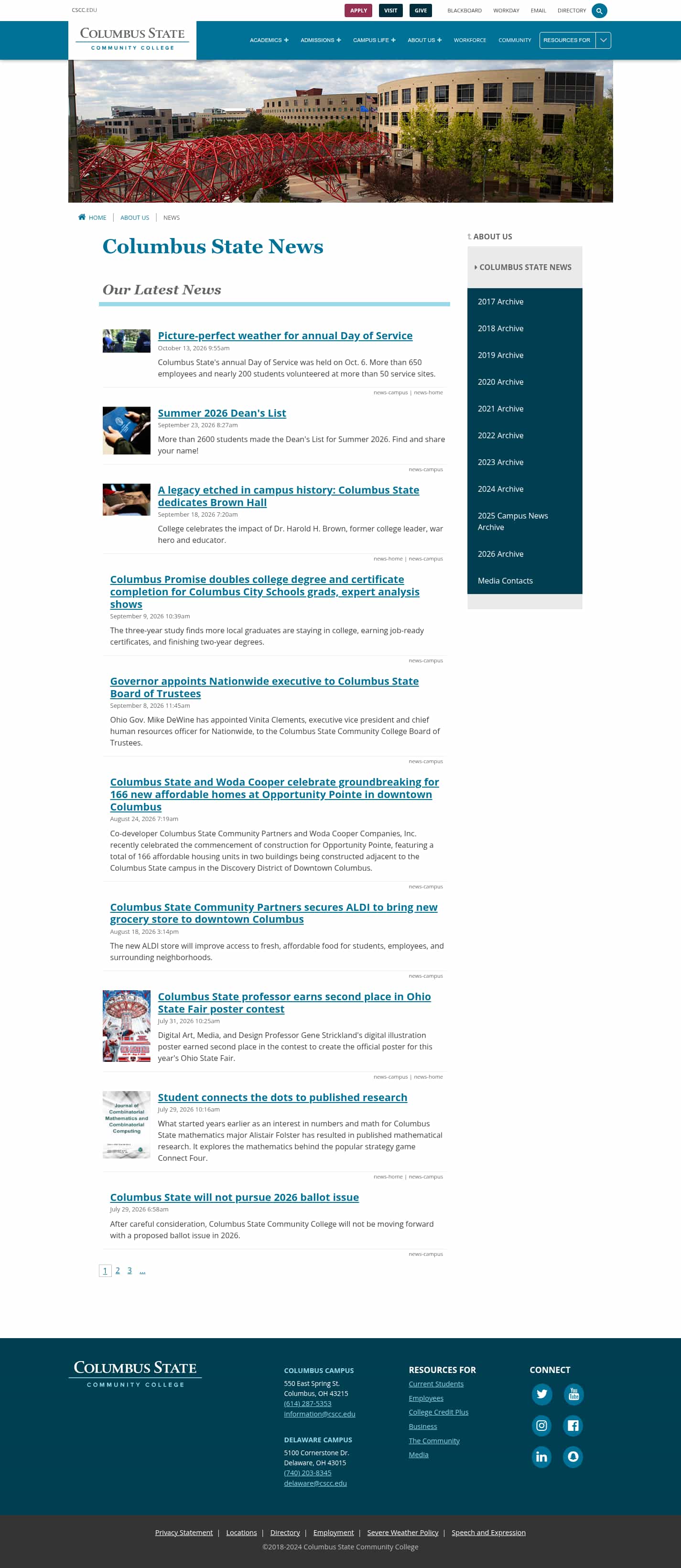 Latest website image capture