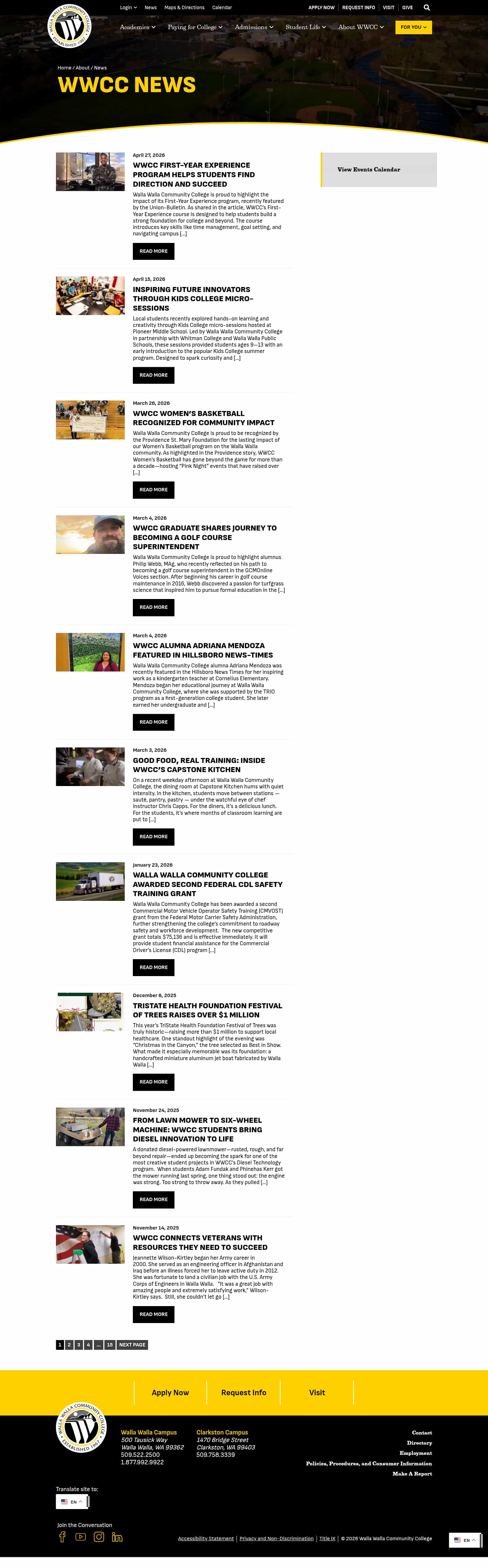 Latest website image capture