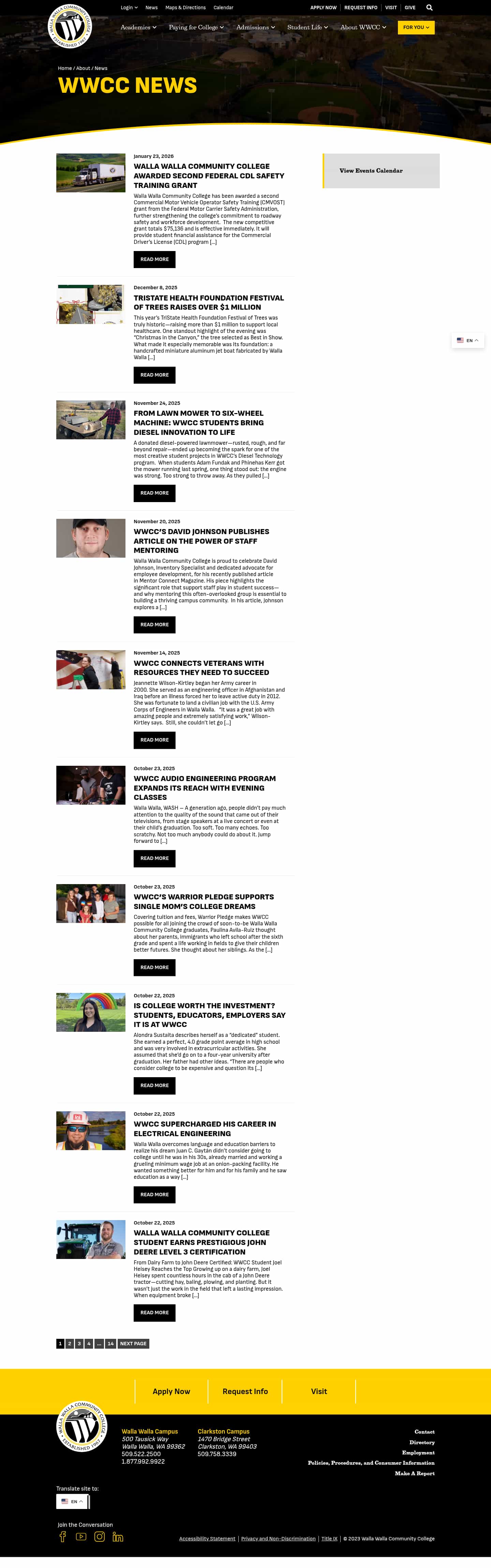 Latest website image capture