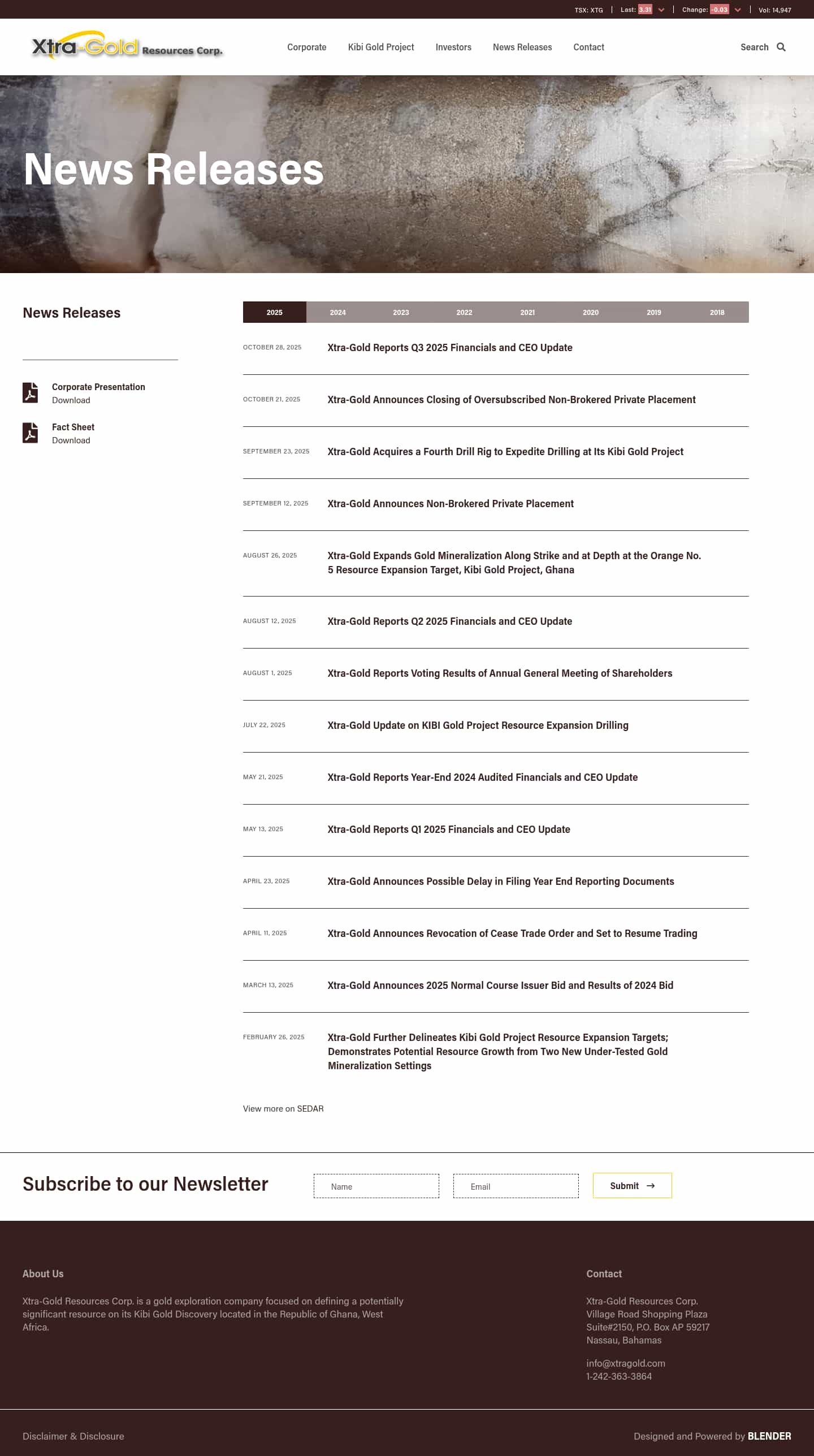 Latest website image capture