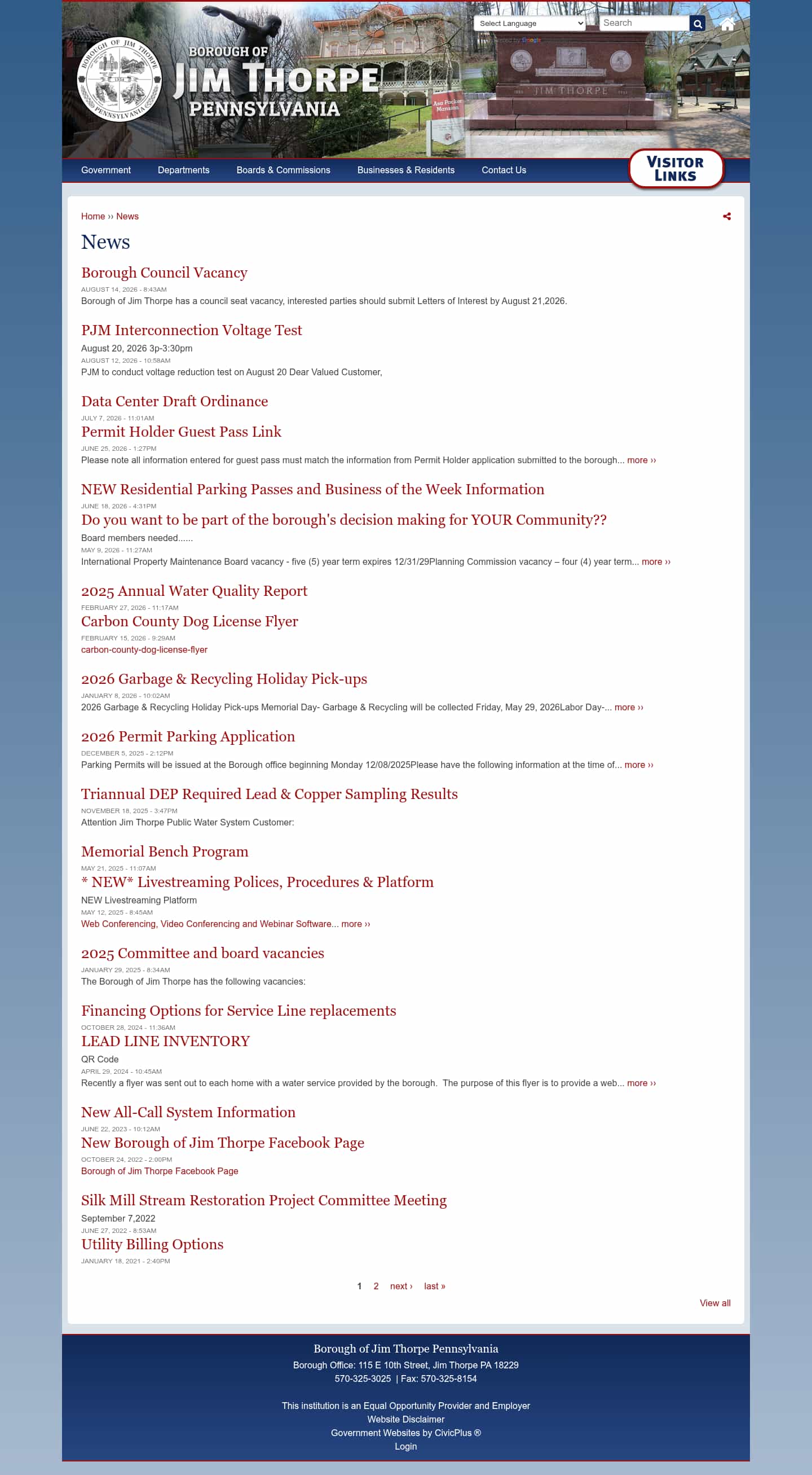 Latest website image capture
