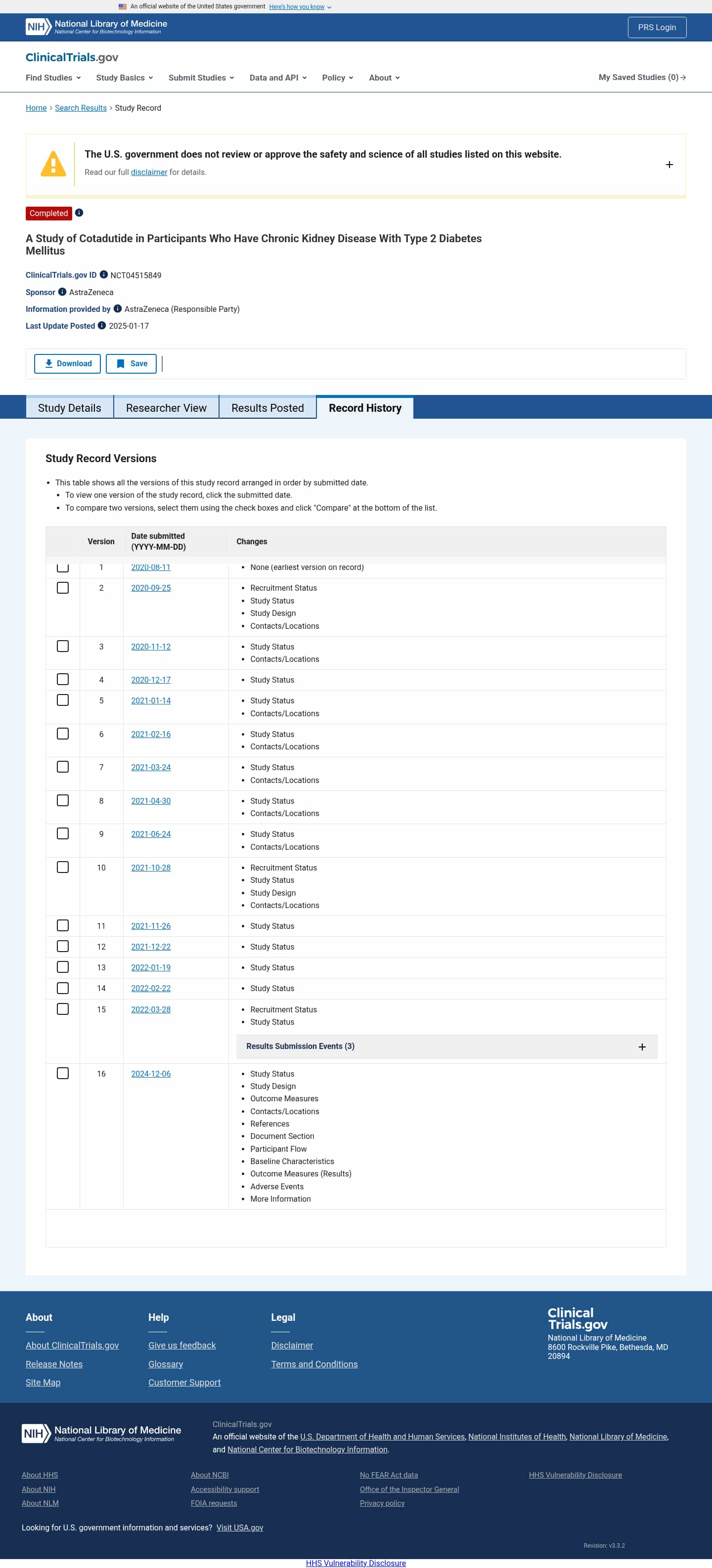 Latest website image capture