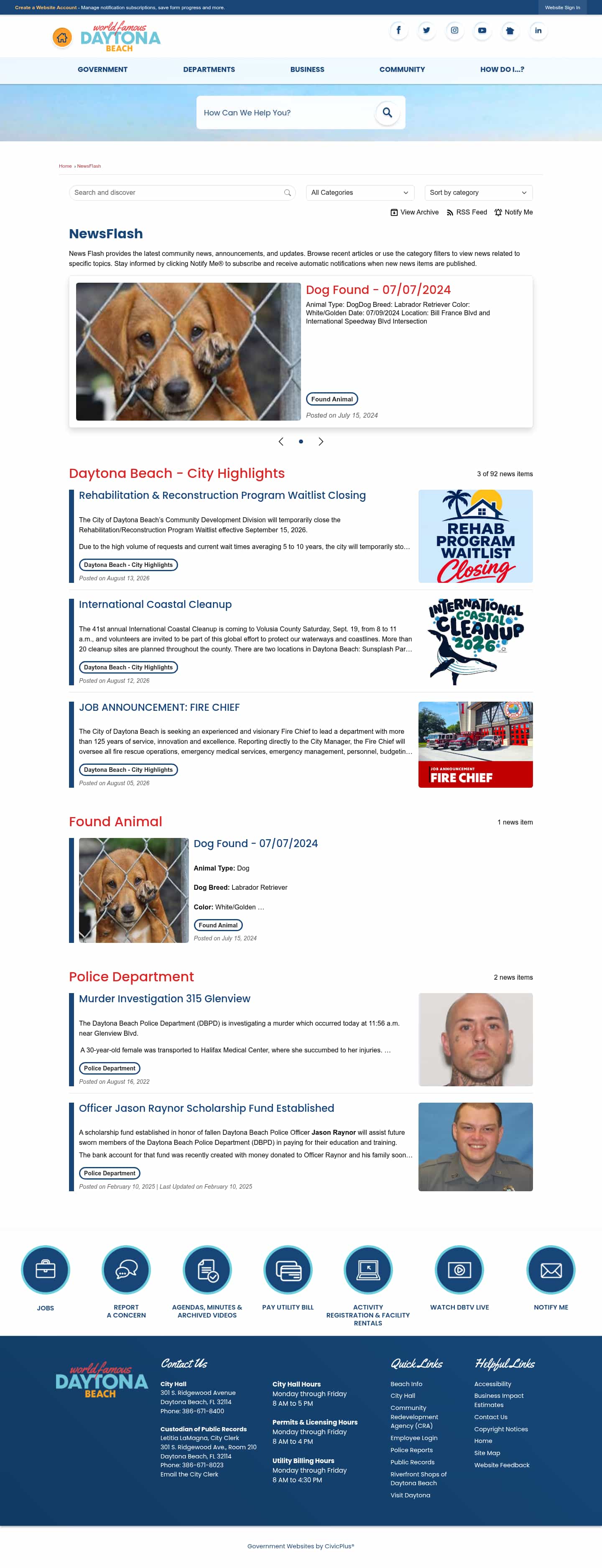 Latest website image capture
