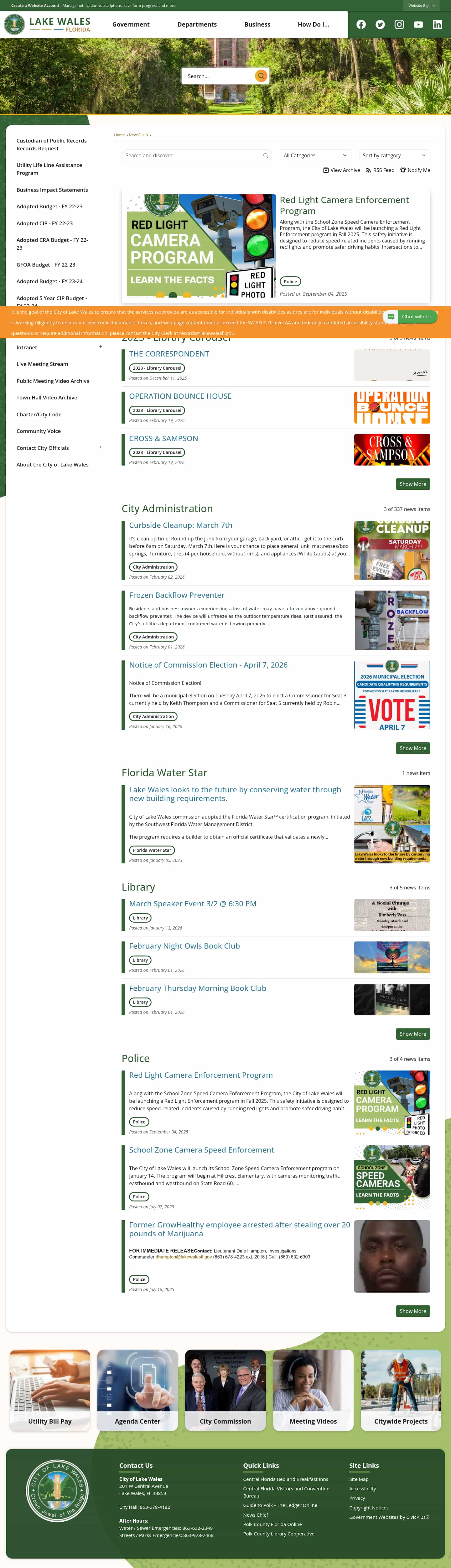 Latest website image capture