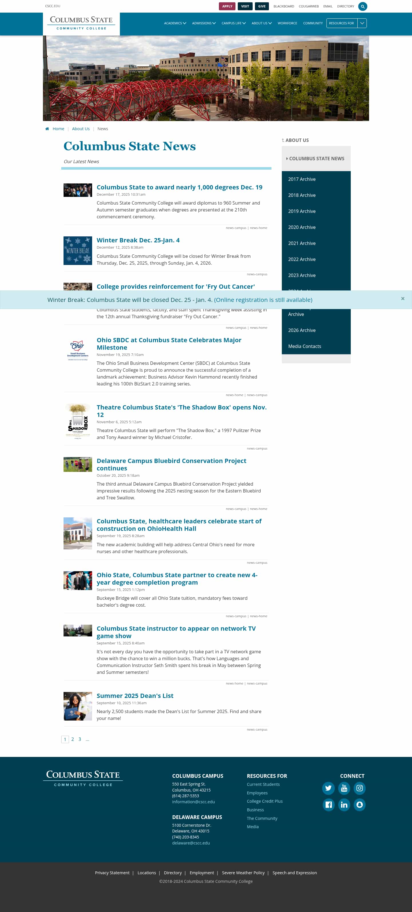 Latest website image capture