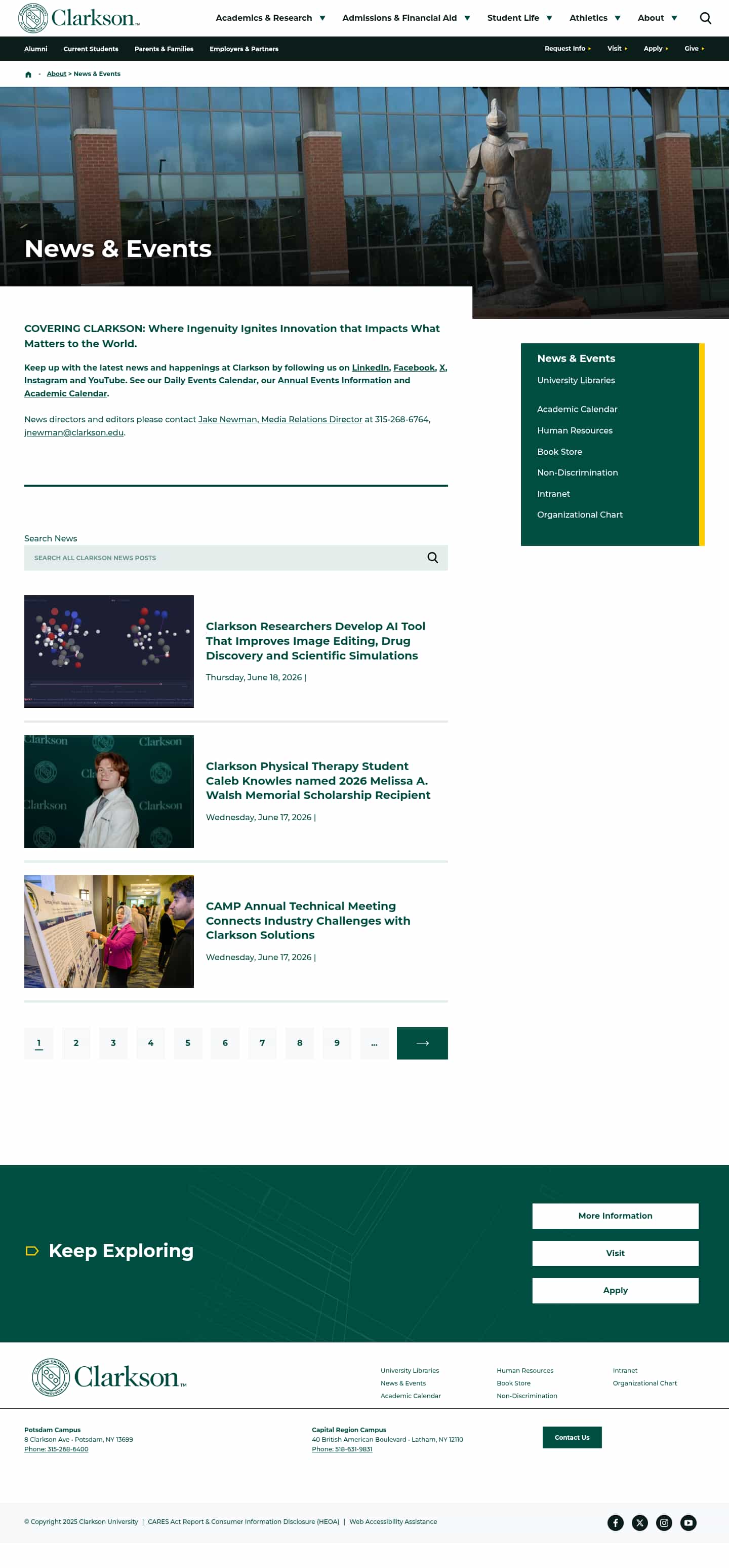 Latest website image capture