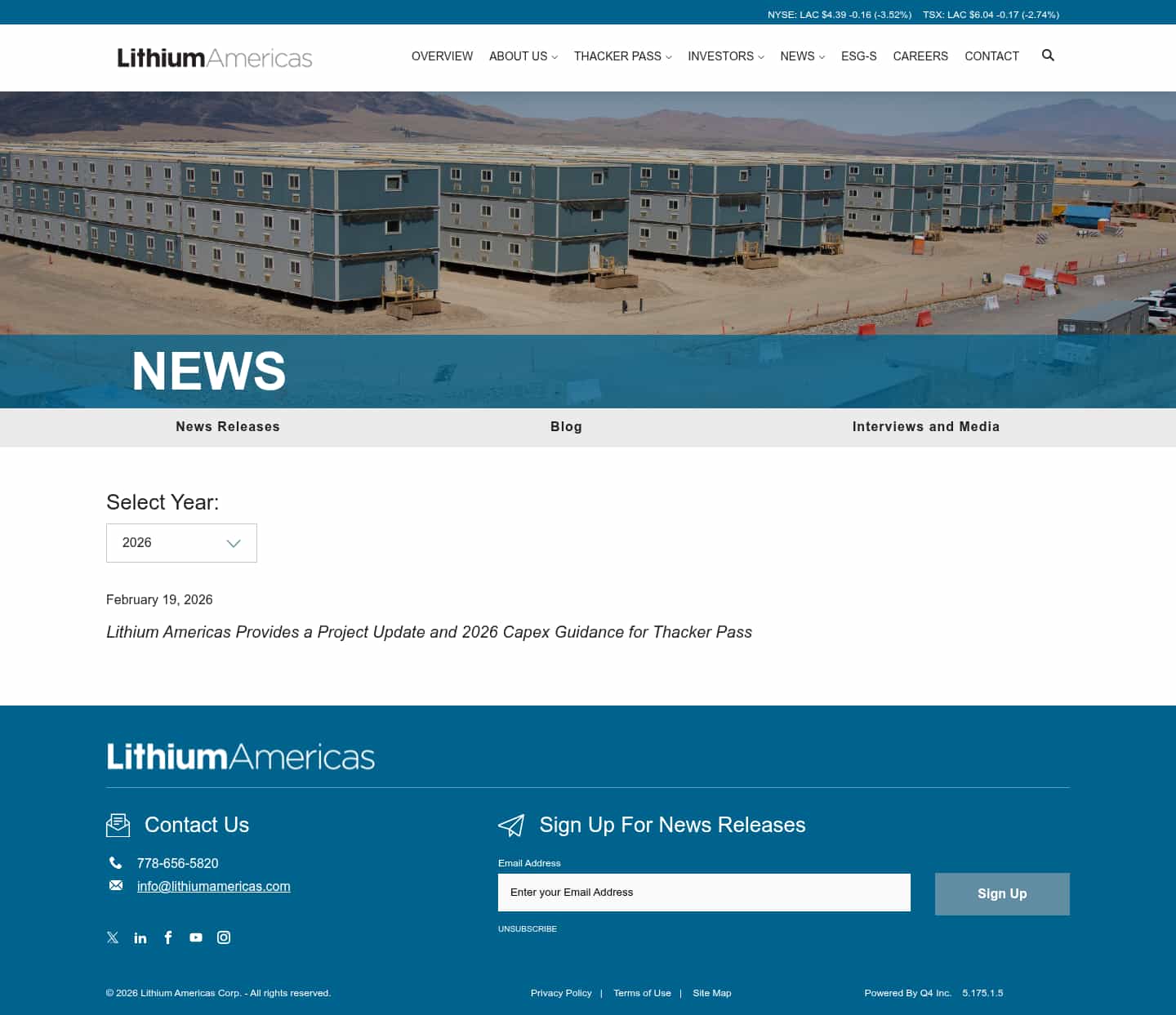 Latest website image capture