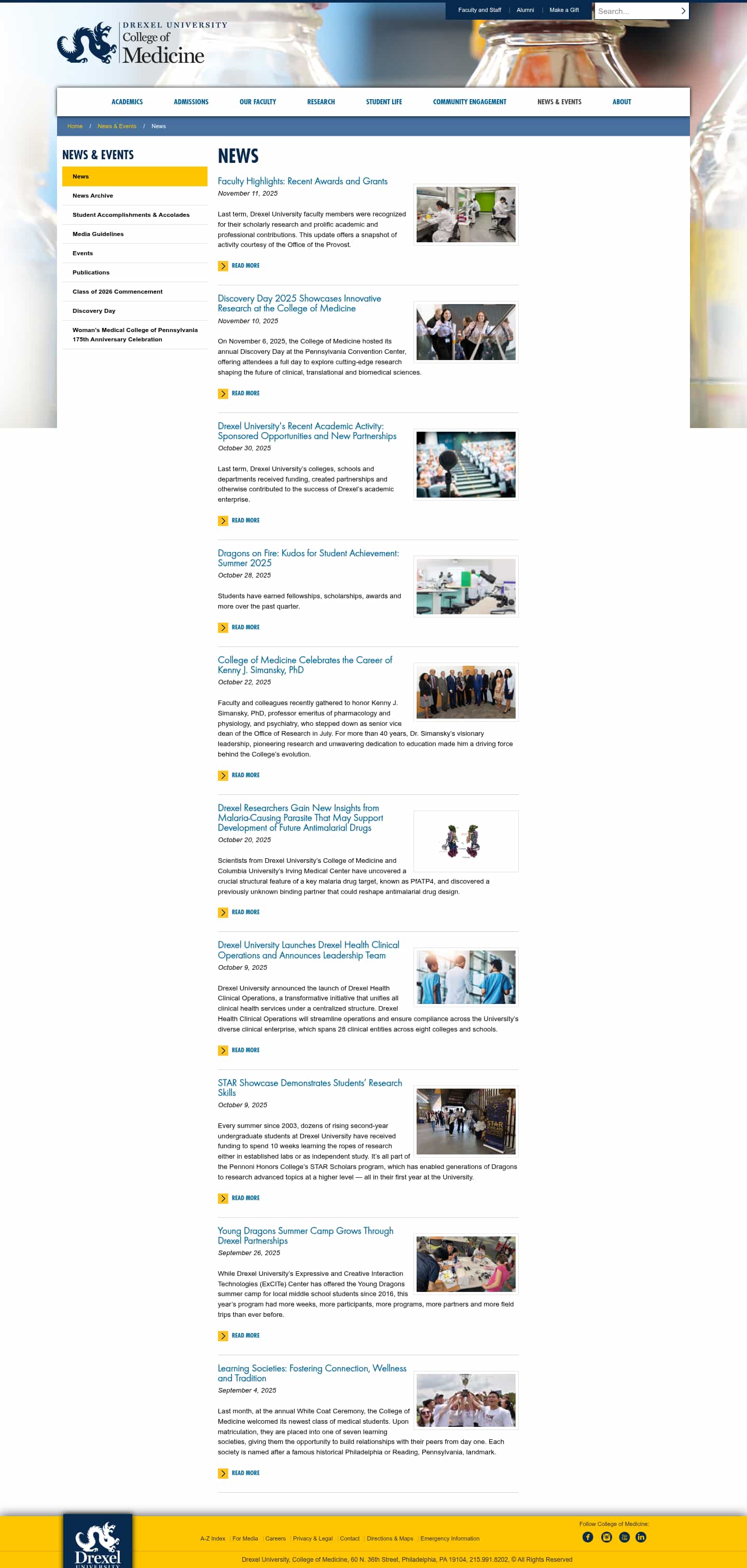 Latest website image capture