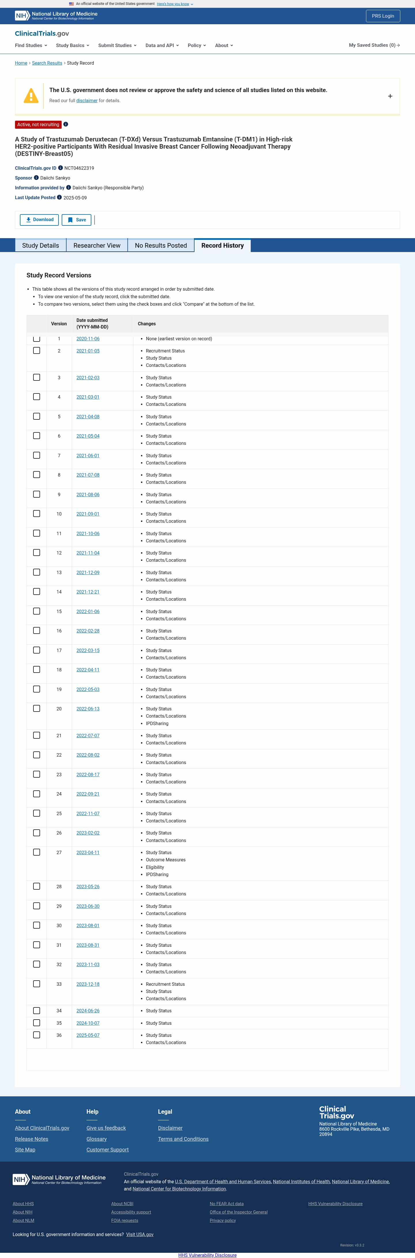 Latest website image capture