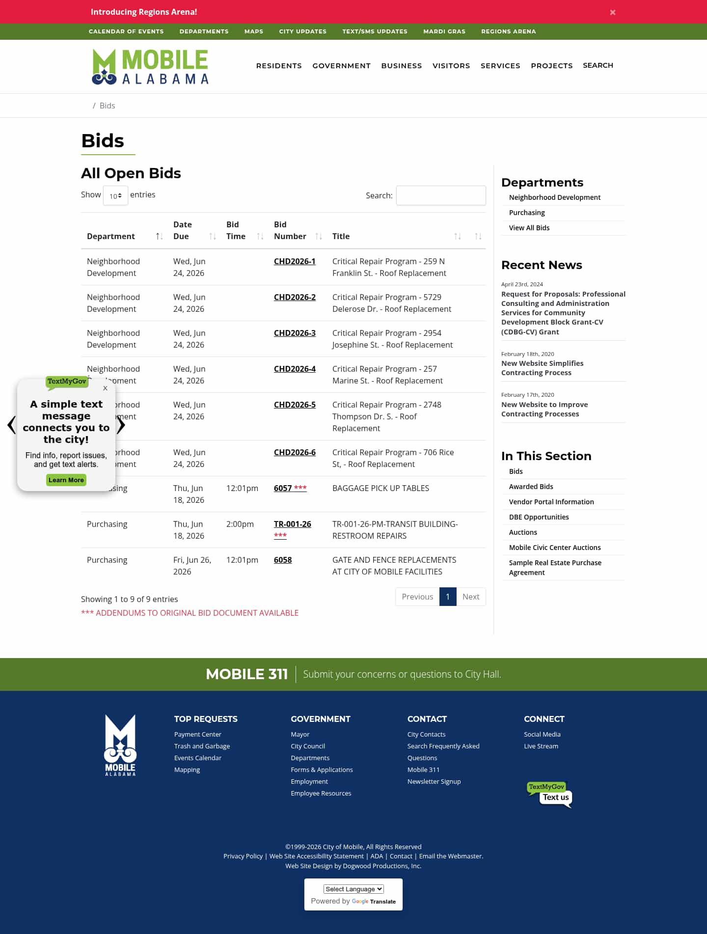 Latest website image capture